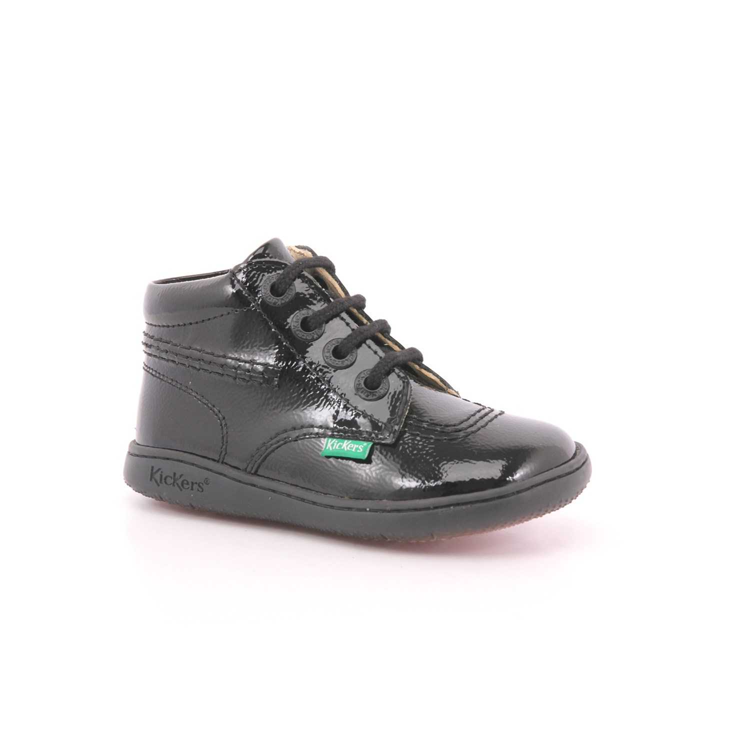 Scarpa Allacciata Kickers Bambina Nero Scarpa Allacciata Kickers Bambina Nero Scarpe 59 - 947591
