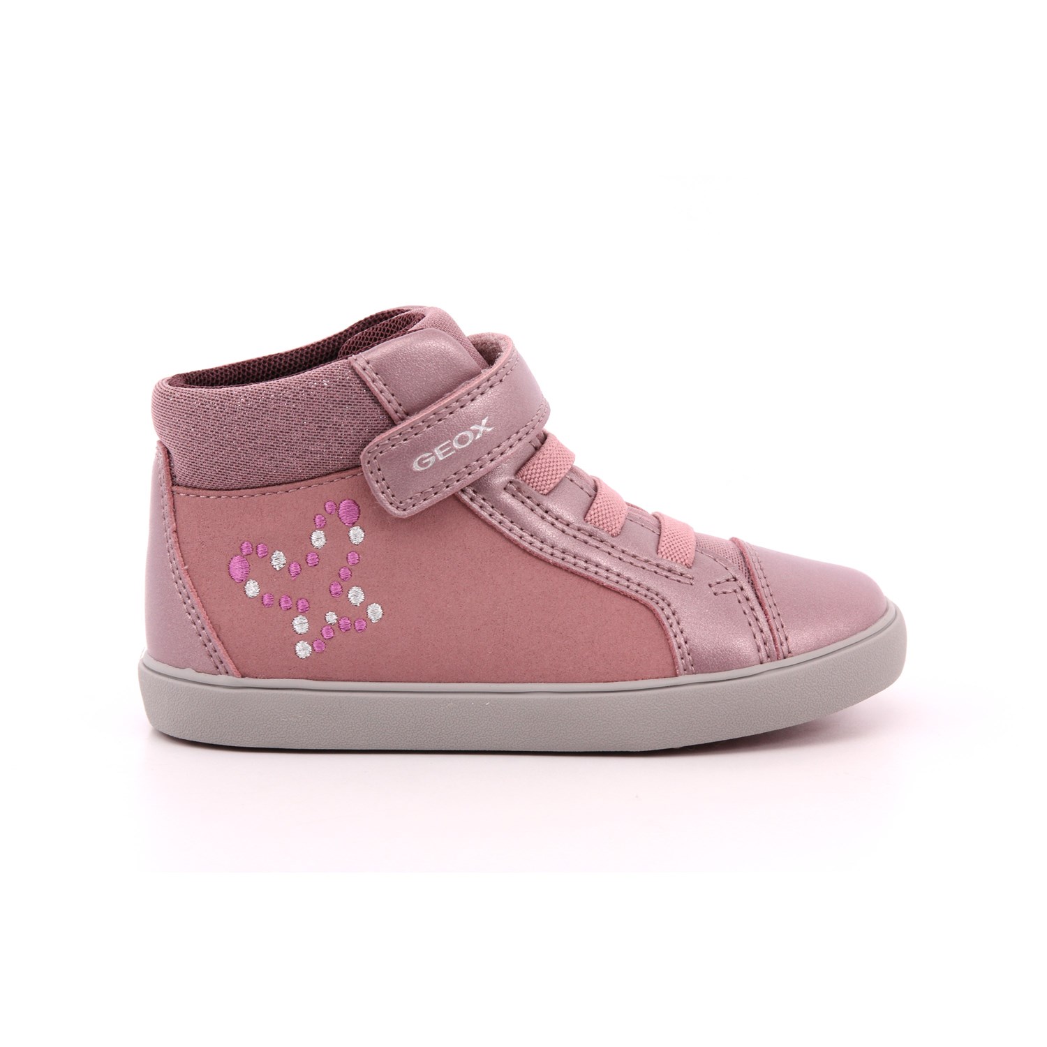 Scarpa Strappi + Elastico Geox Bambina Rosa Scarpa Strappi + Elastico Geox Bambina Rosa Scarpe 515 - B361MB