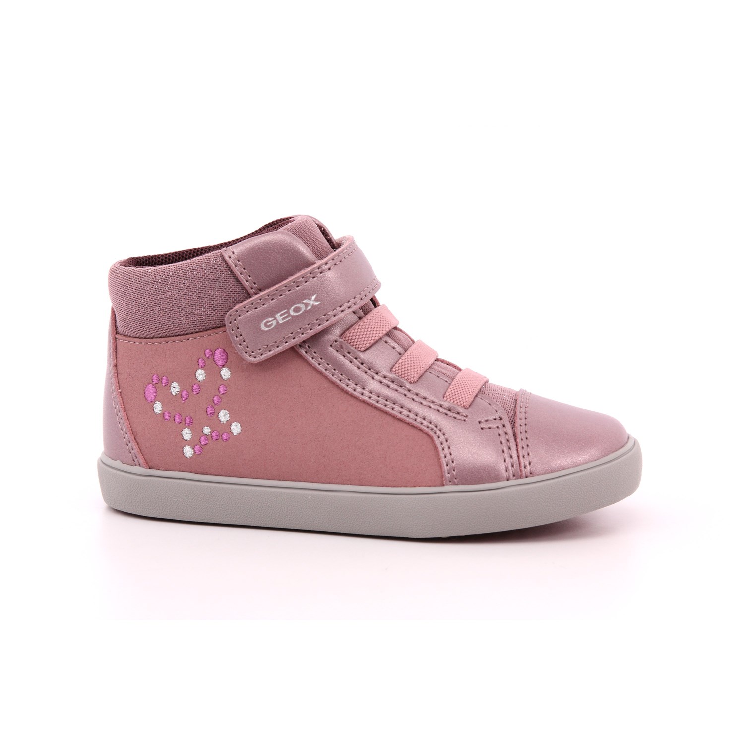 Scarpa Strappi + Elastico Geox Bambina Rosa Scarpa Strappi + Elastico Geox Bambina Rosa Scarpe 515 - B361MB