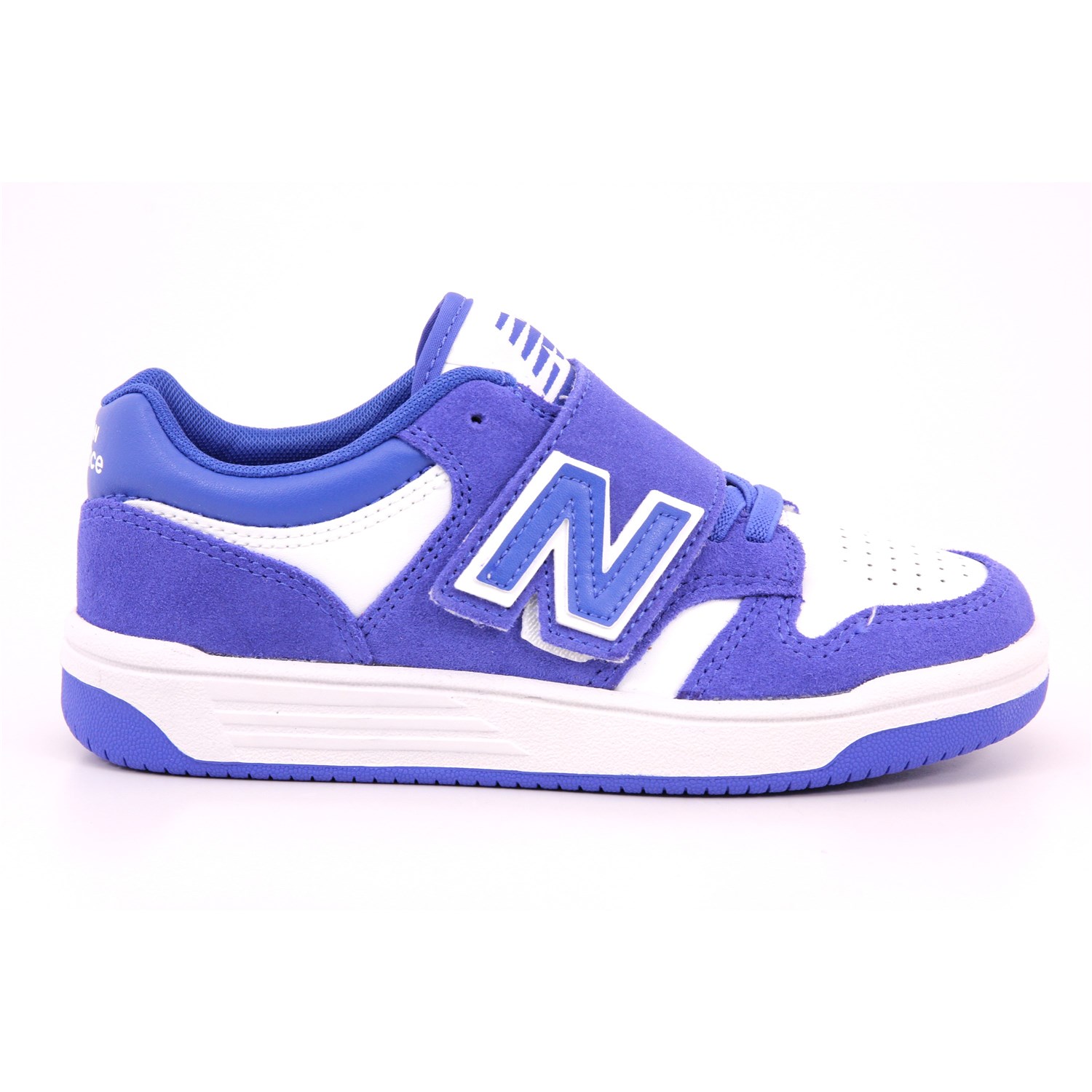 Scarpa Strappi New Balance Bambino Bianco/azzurro Scarpa Strappi New Balance Bambino Bianco/azzurro Scarpe 366 - PHB480WH