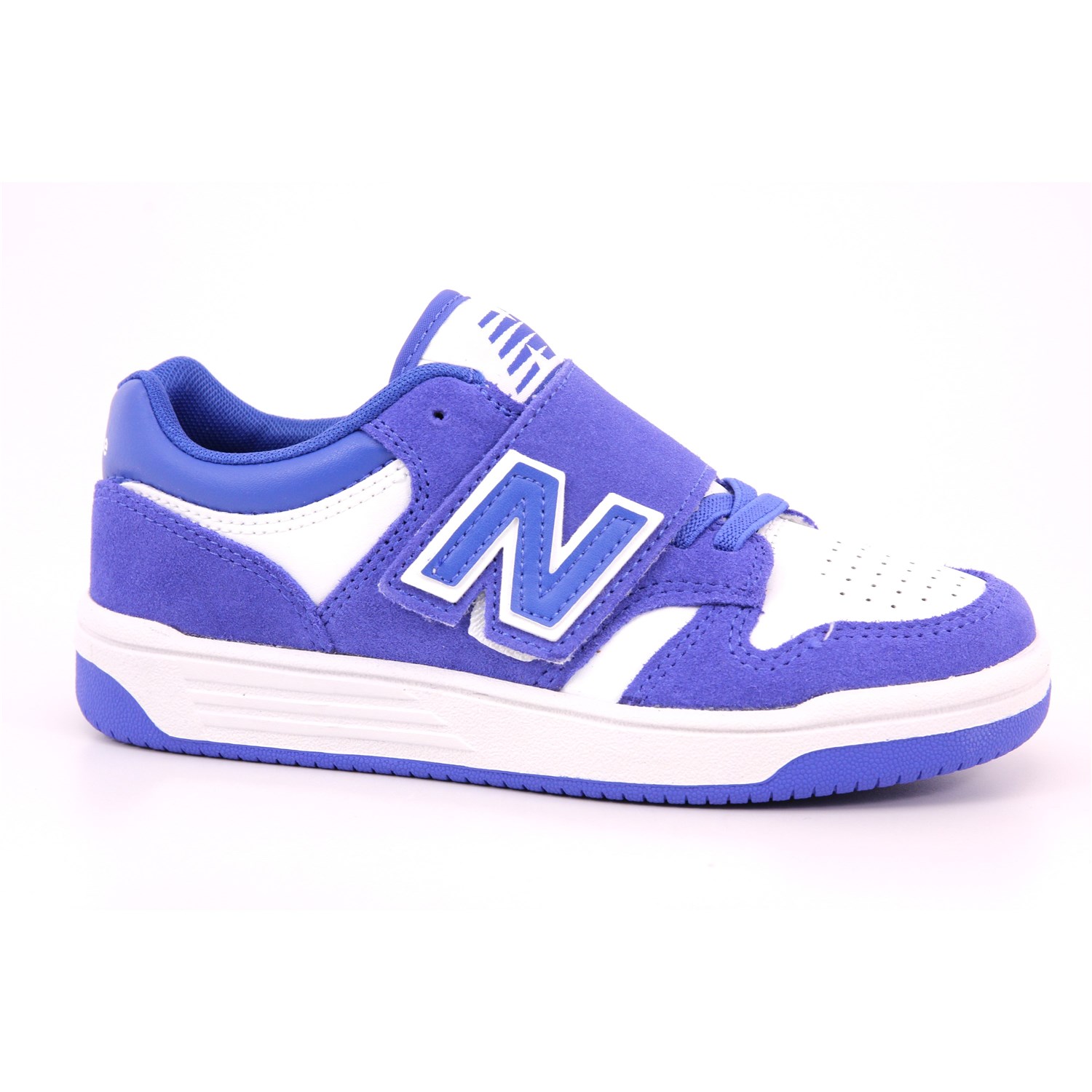 Scarpa Strappi New Balance Bambino Bianco/azzurro Scarpa Strappi New Balance Bambino Bianco/azzurro Scarpe 366 - PHB480WH