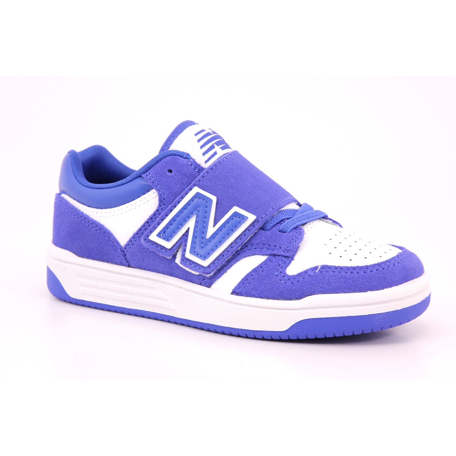 Scarpa Strappi New Balance Bambino Bianco/azzurro Scarpa Strappi New Balance Bambino Bianco/azzurro Scarpe 366 - PHB480WH
