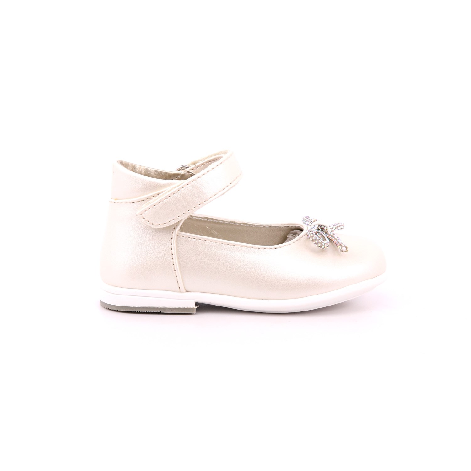 Scarpa Allacciata Asso Bambina Avorio Scarpa Allacciata Asso Bambina Avorio Scarpe 582 - AG16061A