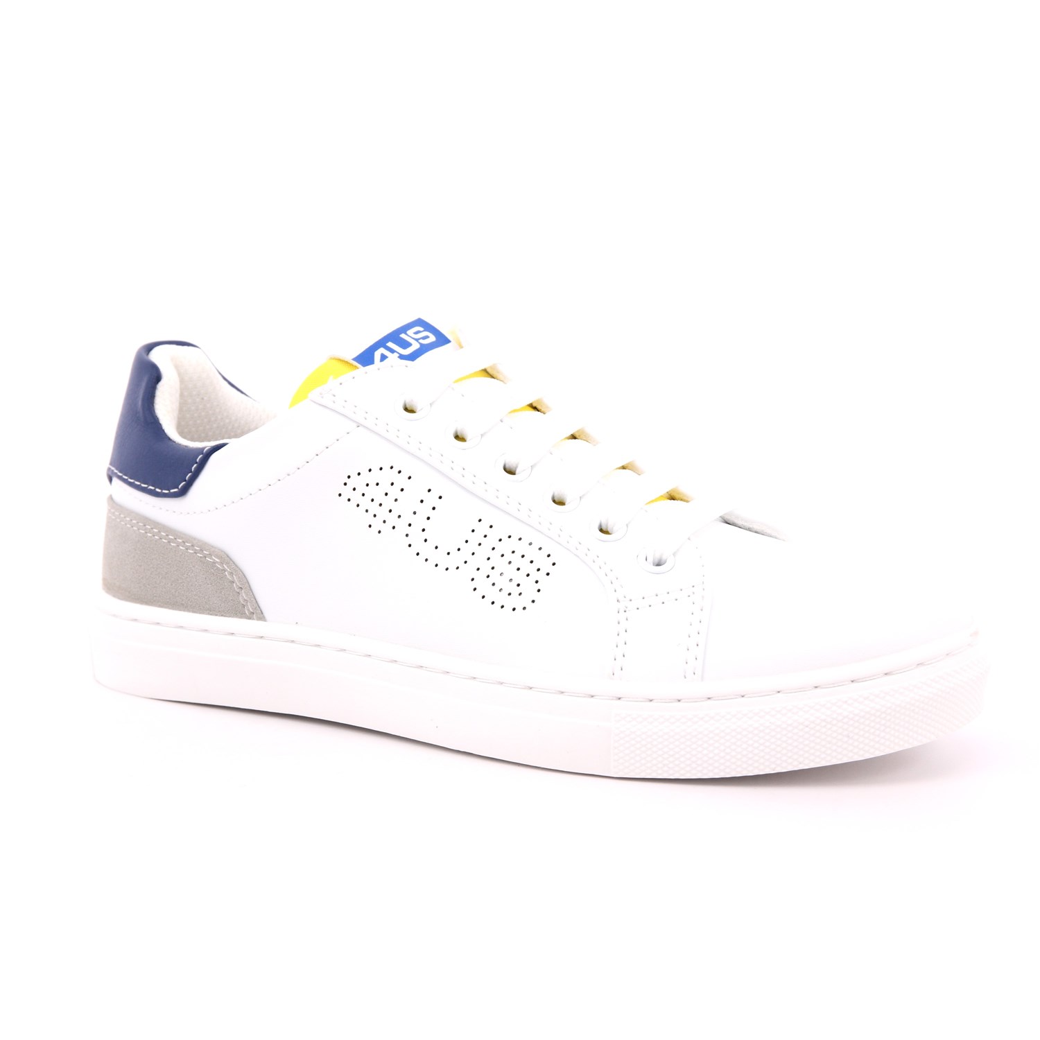 Scarpa Allacciata Paciotti 4us Bambino Bianco Scarpa Allacciata Paciotti 4us Bambino Bianco Scarpe 48 - 42712A