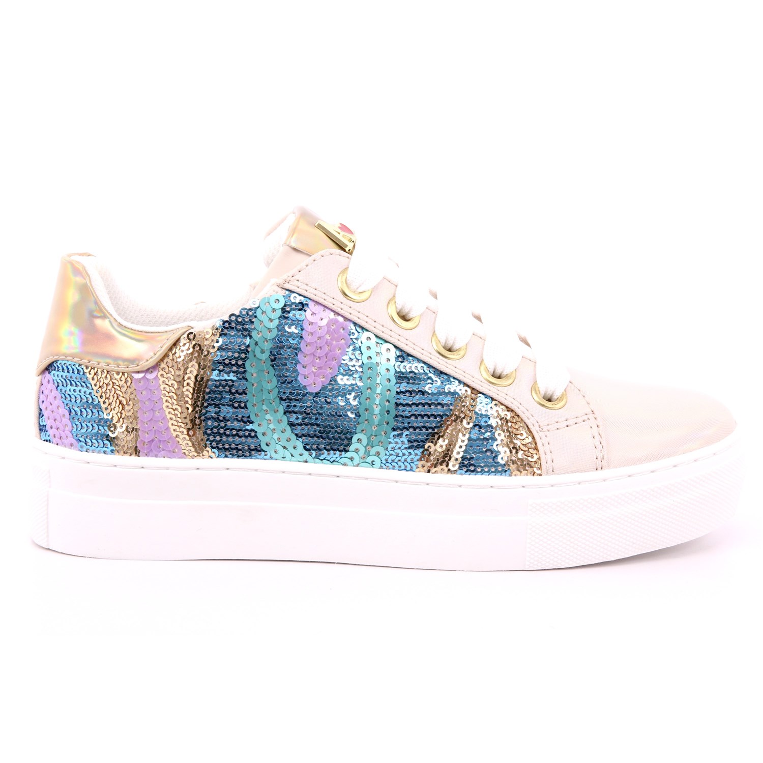 Scarpa Allacciata Asso Bambina Cipria Scarpa Allacciata Asso Bambina Cipria Scarpe 592 - AG16025B