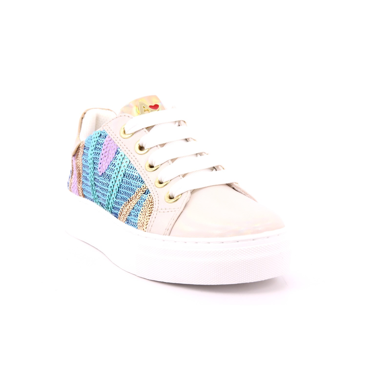 Scarpa Allacciata Asso Bambina Cipria Scarpa Allacciata Asso Bambina Cipria Scarpe 592 - AG16025B