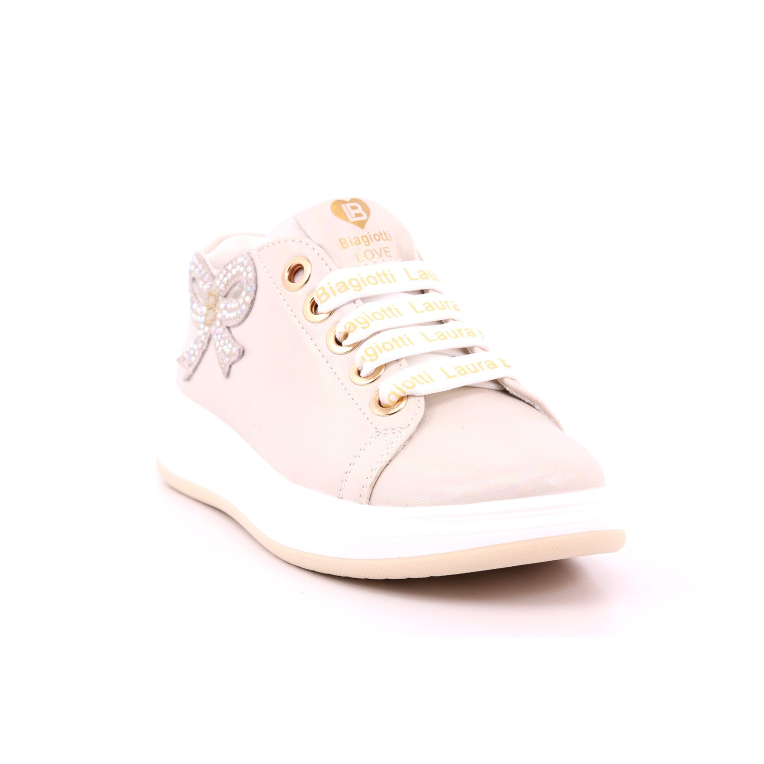 Scarpa Allacciata Laura Biagiotti Bambina Cipria Scarpa Allacciata Laura Biagiotti Bambina Cipria Scarpe 109 - 8942A