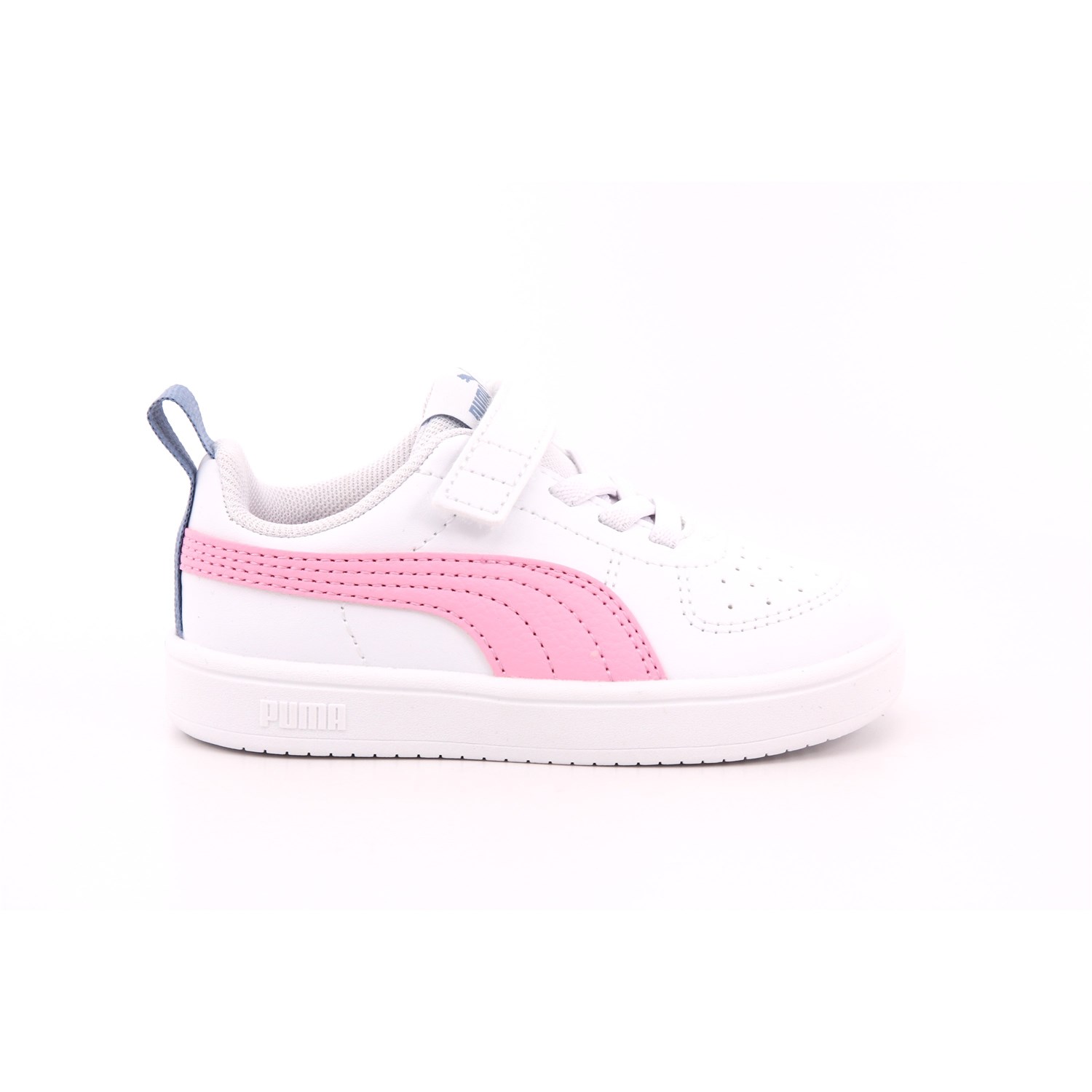 Scarpa Strappi + Elastico Puma Bambina Bianco Scarpa Strappi + Elastico Puma Bambina Bianco Scarpe 1308 - 38431428