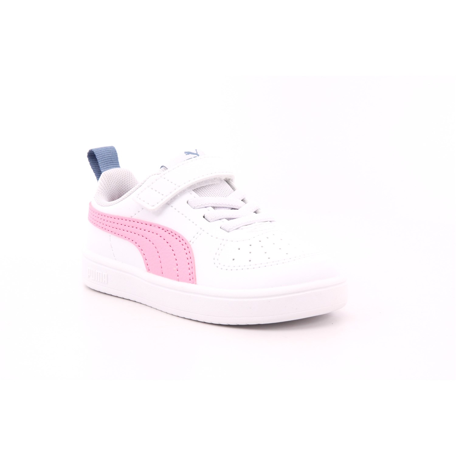 Scarpa Strappi + Elastico Puma Bambina Bianco Scarpa Strappi + Elastico Puma Bambina Bianco Scarpe 1308 - 38431428