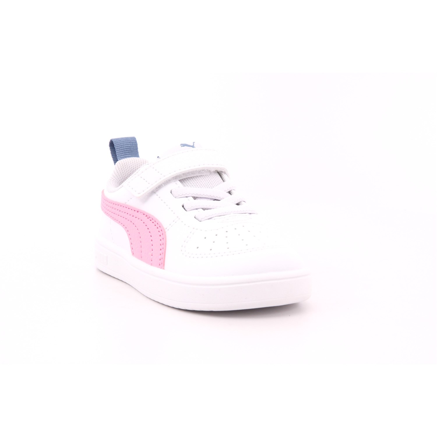 Scarpa Strappi + Elastico Puma Bambina Bianco Scarpa Strappi + Elastico Puma Bambina Bianco Scarpe 1308 - 38431428