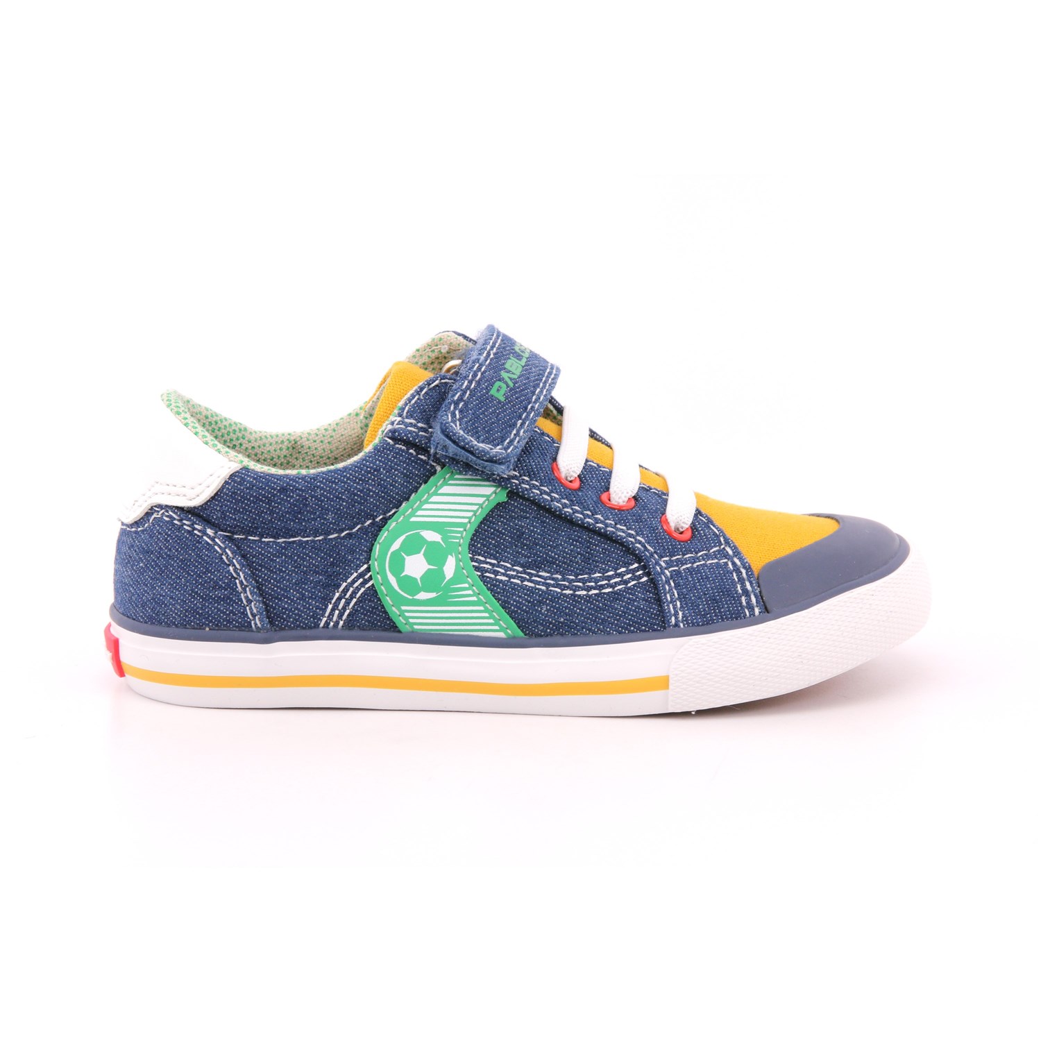 Scarpa Strappi + Elastico Pablosky Bambino Jeans Scarpa Strappi + Elastico Pablosky Bambino Jeans Scarpe 428 - 975010