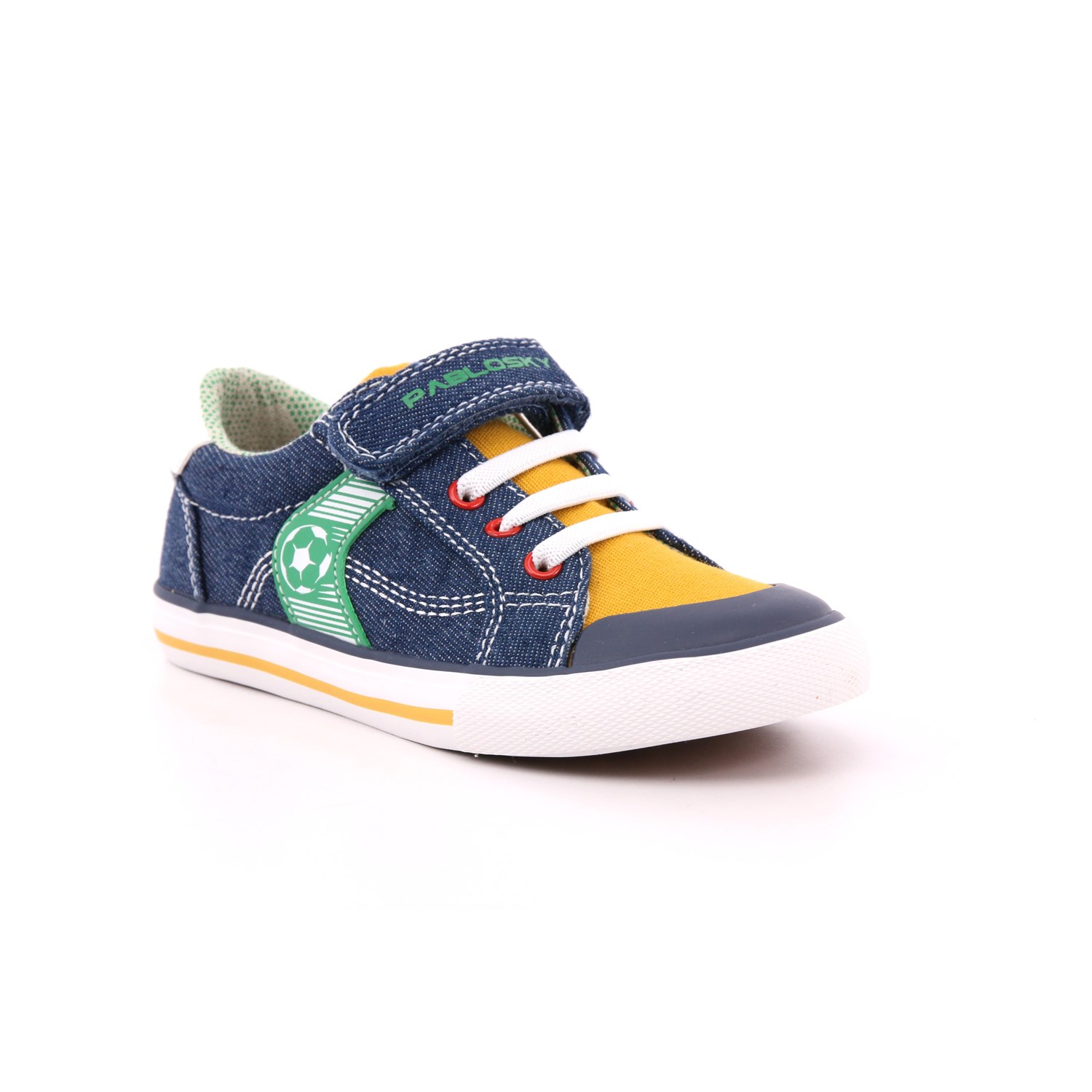Scarpa Strappi + Elastico Pablosky Bambino Jeans Scarpa Strappi + Elastico Pablosky Bambino Jeans Scarpe 428 - 975010