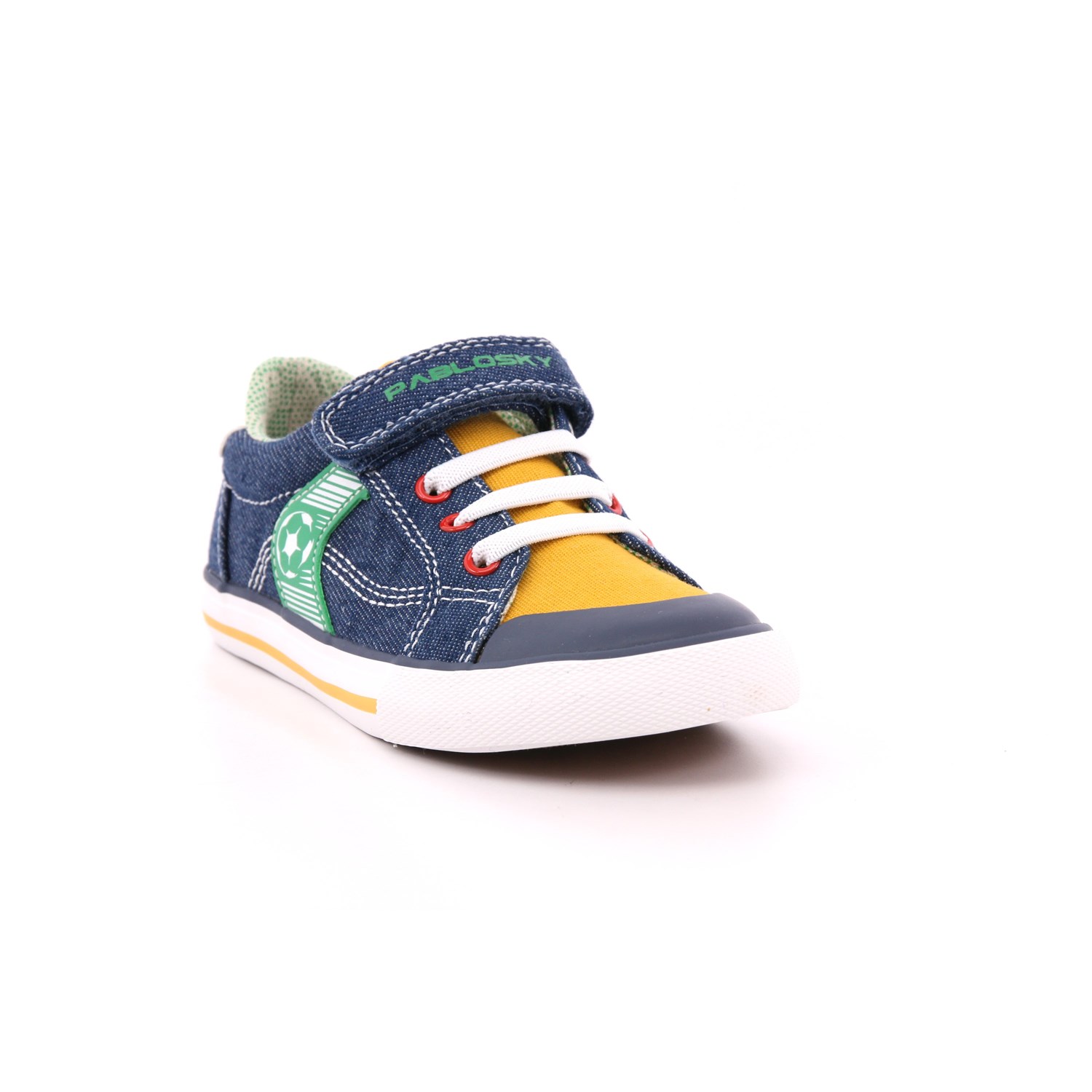 Scarpa Strappi + Elastico Pablosky Bambino Jeans Scarpa Strappi + Elastico Pablosky Bambino Jeans Scarpe 428 - 975010