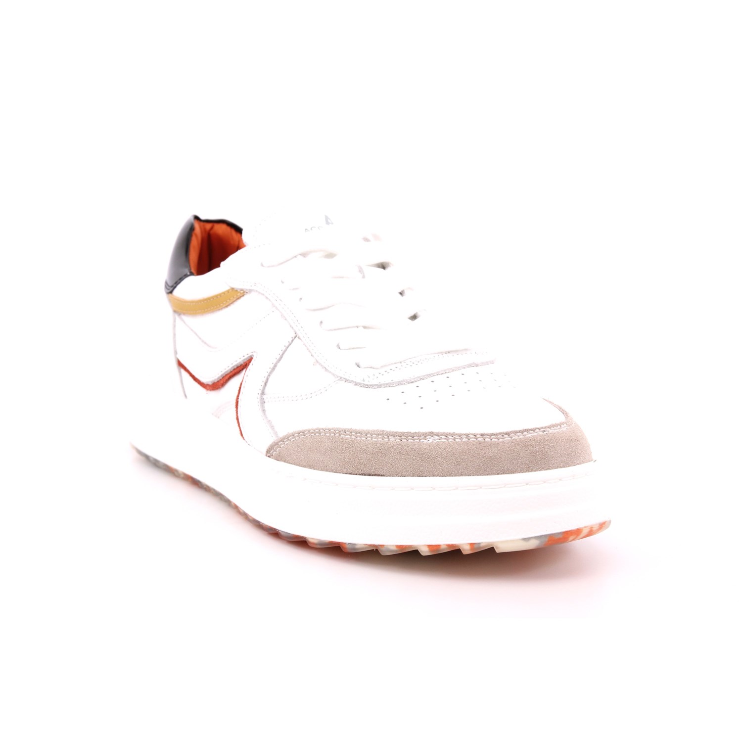Scarpa Allacciata Accademia 72 Uomo Bianco Scarpa Allacciata Accademia 72 Uomo Bianco Scarpe 6 - AC-022B