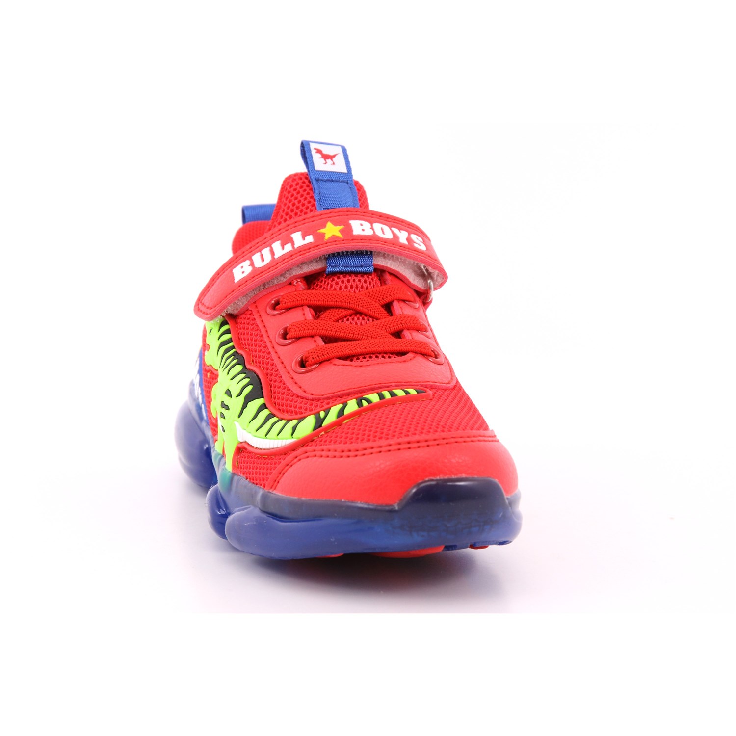 Scarpa Strappi + Elastico Bull Boys Bambino Rosso Scarpa Strappi + Elastico Bull Boys Bambino Rosso Scarpe 37 - DNAL2130