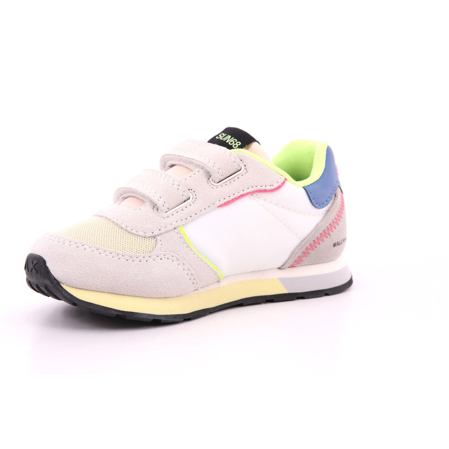 Scarpa Strappi Sun68 Bambina Bianco Scarpa Strappi Sun68 Bambina Bianco Scarpe 156 - Z34404B