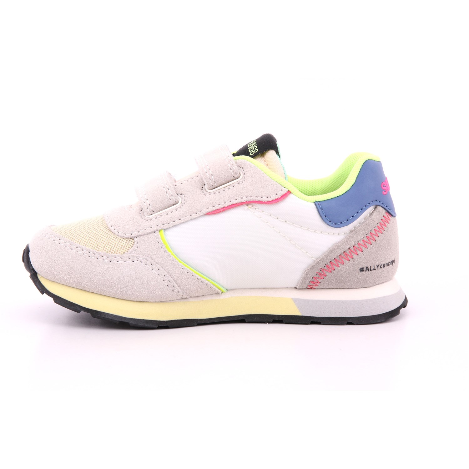 Scarpa Strappi Sun68 Bambina Bianco Scarpa Strappi Sun68 Bambina Bianco Scarpe 156 - Z34404B