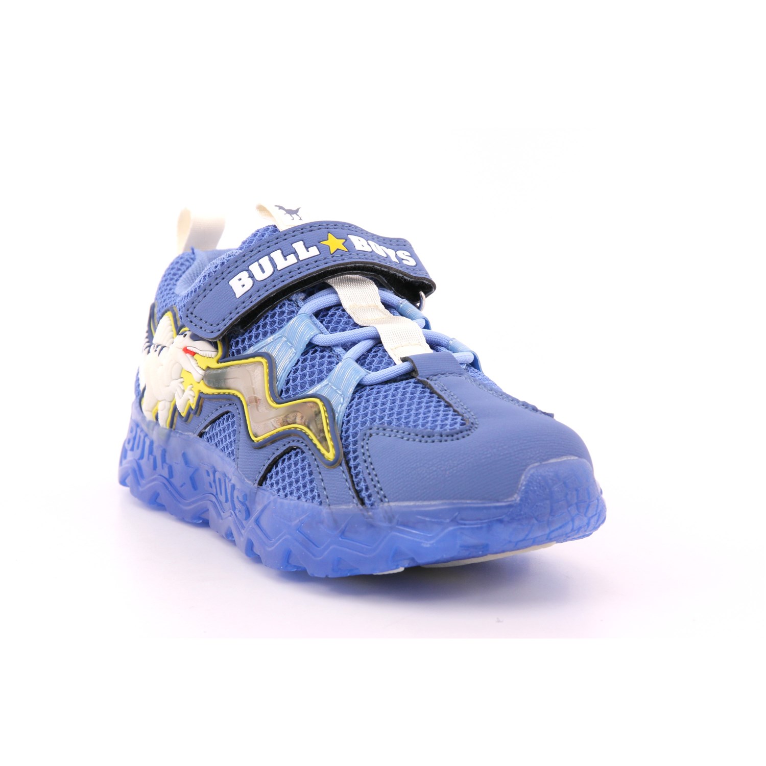 Scarpa Strappi + Elastico Bull Boys Bambino Azzurro Scarpa Strappi + Elastico Bull Boys Bambino Azzurro Scarpe 40 - DNAL4508