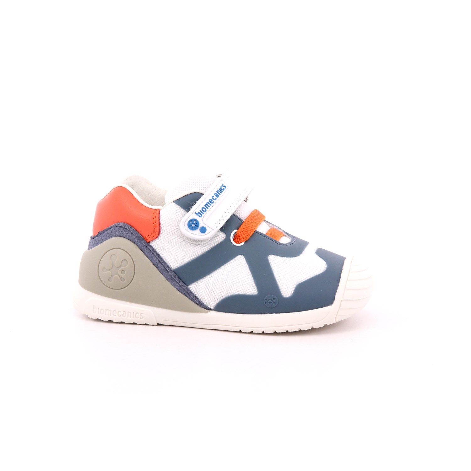 Scarpa Strappi + Elastico Biomecanics Bambino Bianco Scarpa Strappi + Elastico Biomecanics Bambino Bianco Scarpe 189 - 242151-A