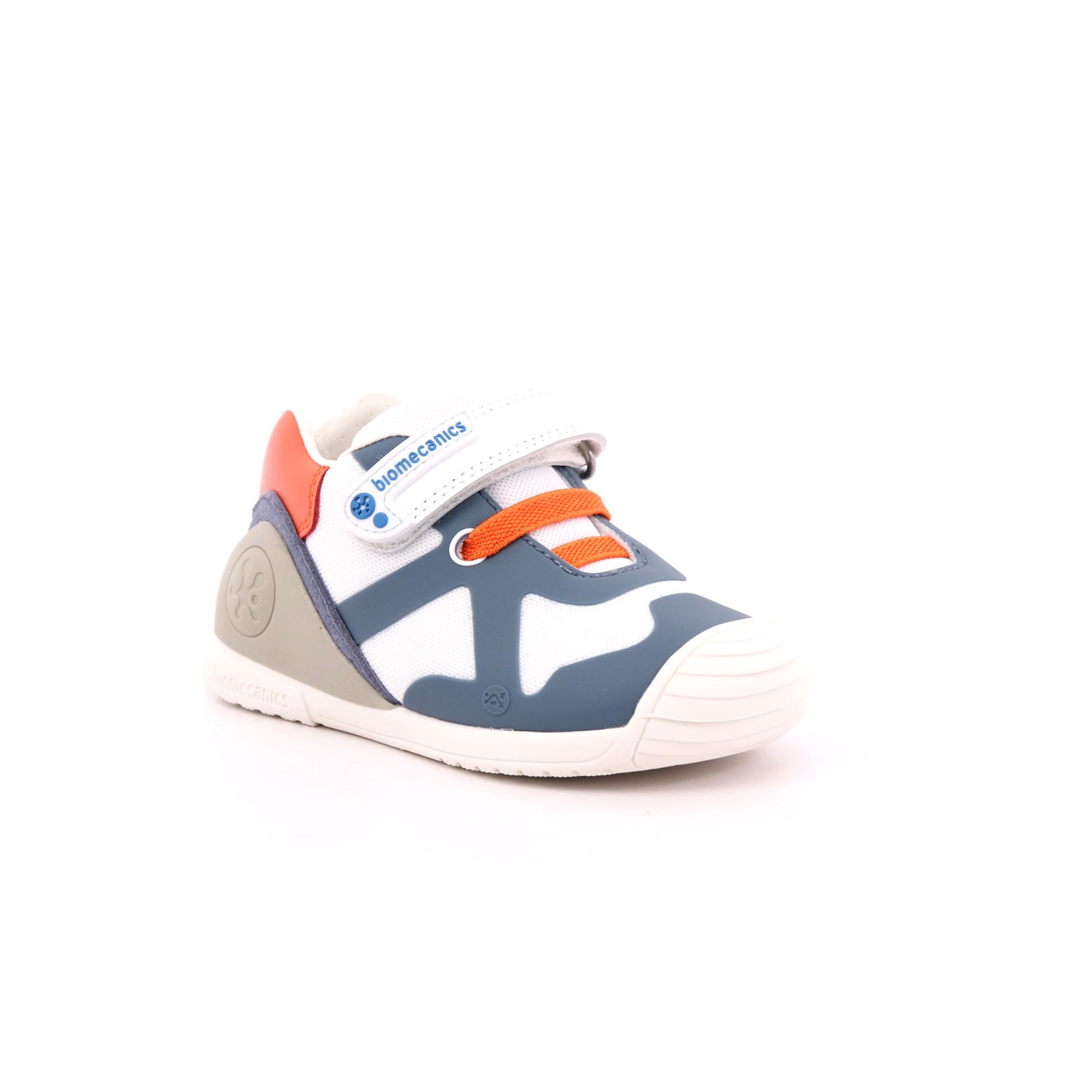 Scarpa Strappi + Elastico Biomecanics Bambino Bianco Scarpa Strappi + Elastico Biomecanics Bambino Bianco Scarpe 189 - 242151-A