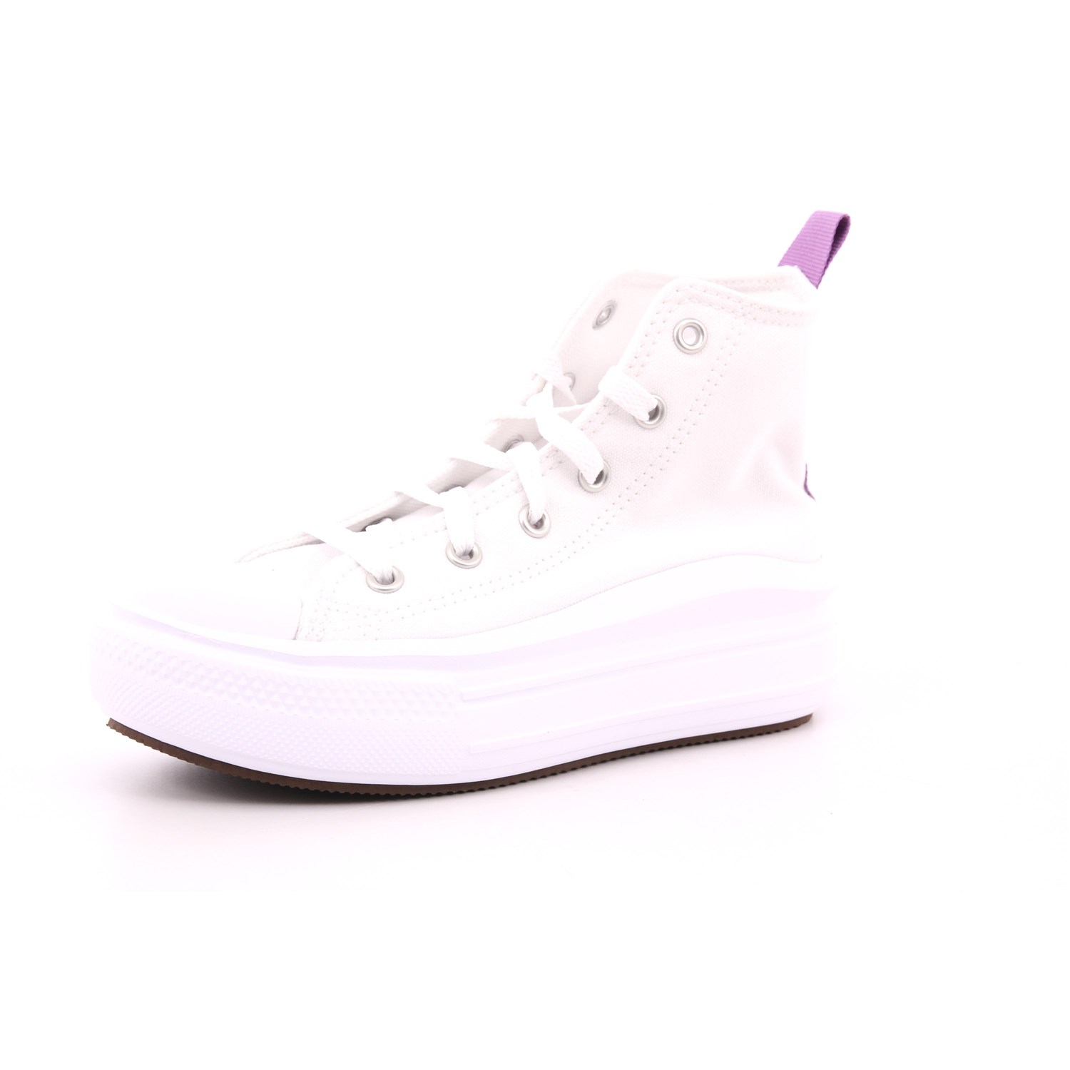Scarpa Allacciata Converse Bambina Bianco Scarpa Allacciata Converse Bambina Bianco Scarpe 577 - A03669C
