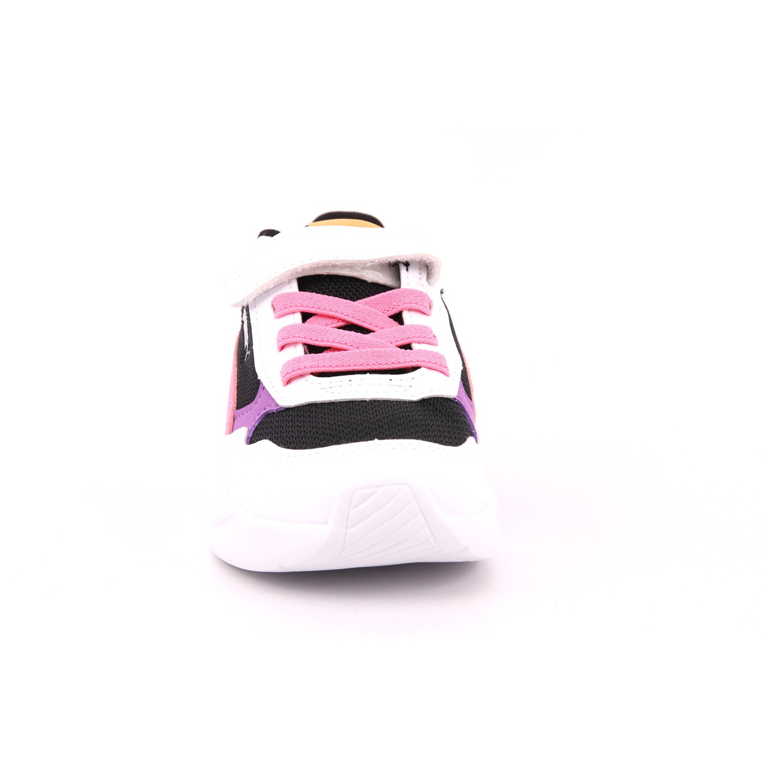 Scarpa Strappi + Elastico Puma Bambina Nero Scarpa Strappi + Elastico Puma Bambina Nero Scarpe 1326 - 385525-27