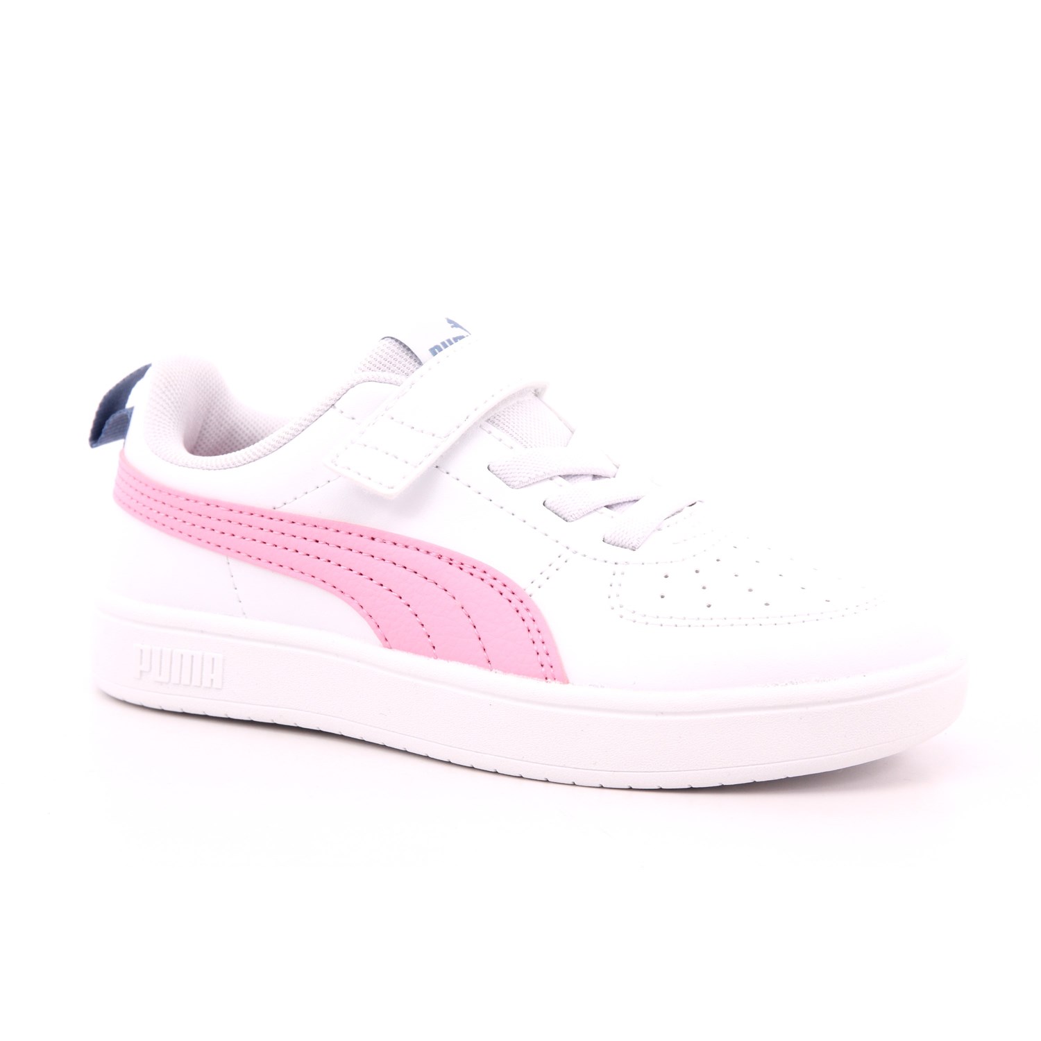 Scarpa Strappi + Elastico Puma Bambina Bianco Scarpa Strappi + Elastico Puma Bambina Bianco Scarpe 1328 - 38583628