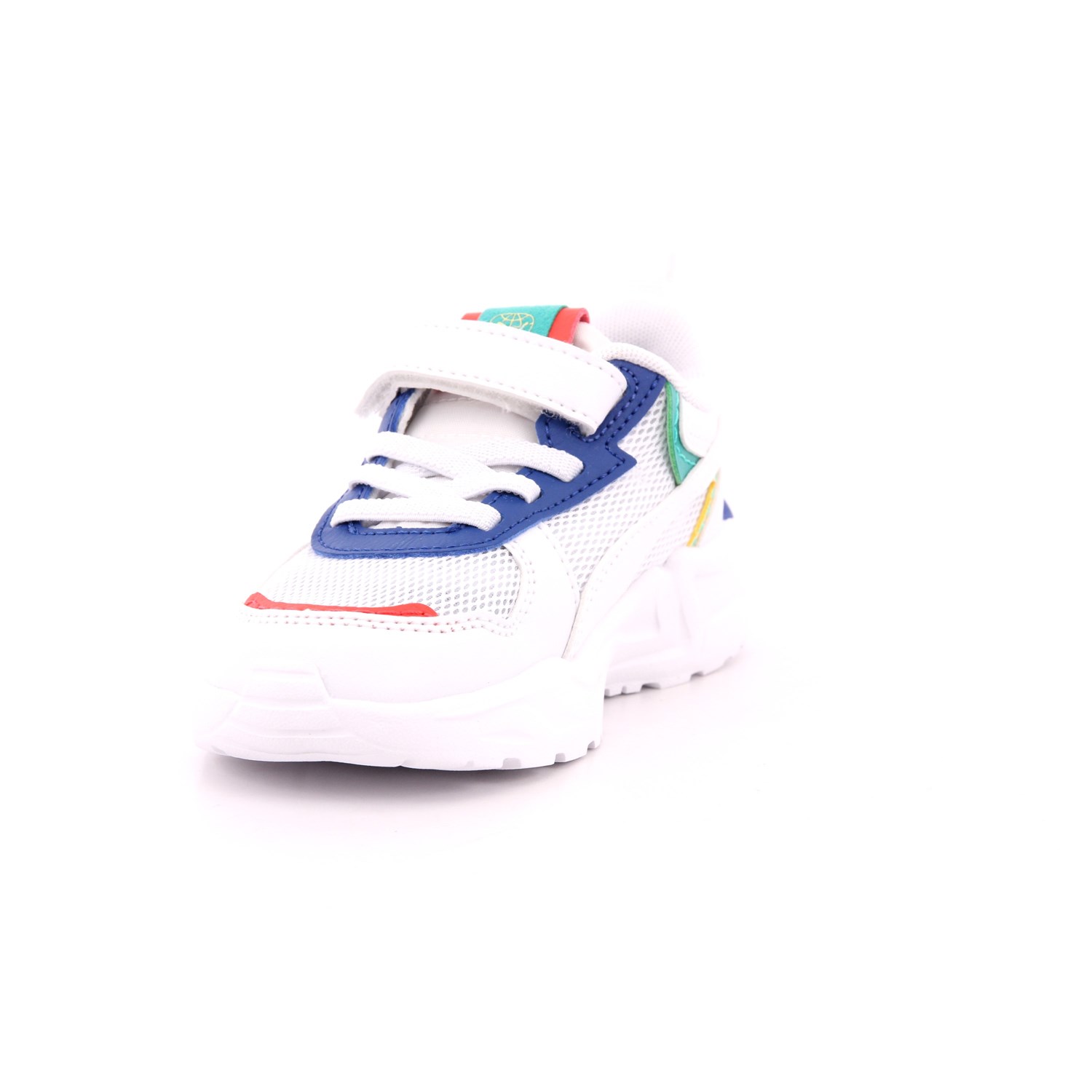 Scarpa Strappi + Elastico Puma Bambino Bianco Scarpa Strappi + Elastico Puma Bambino Bianco Scarpe 1346 - 395465-01