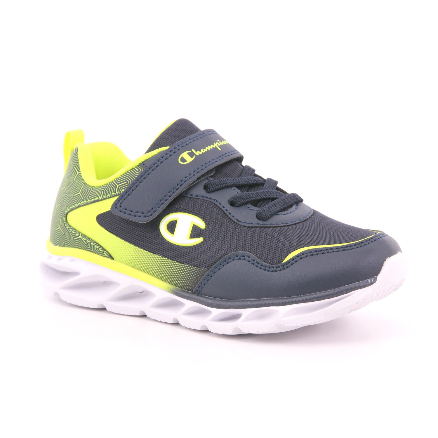 Scarpa Strappi + Elastico Champion Bambino Blu Scarpa Strappi + Elastico Champion Bambino Blu Scarpe 1092 - S32847