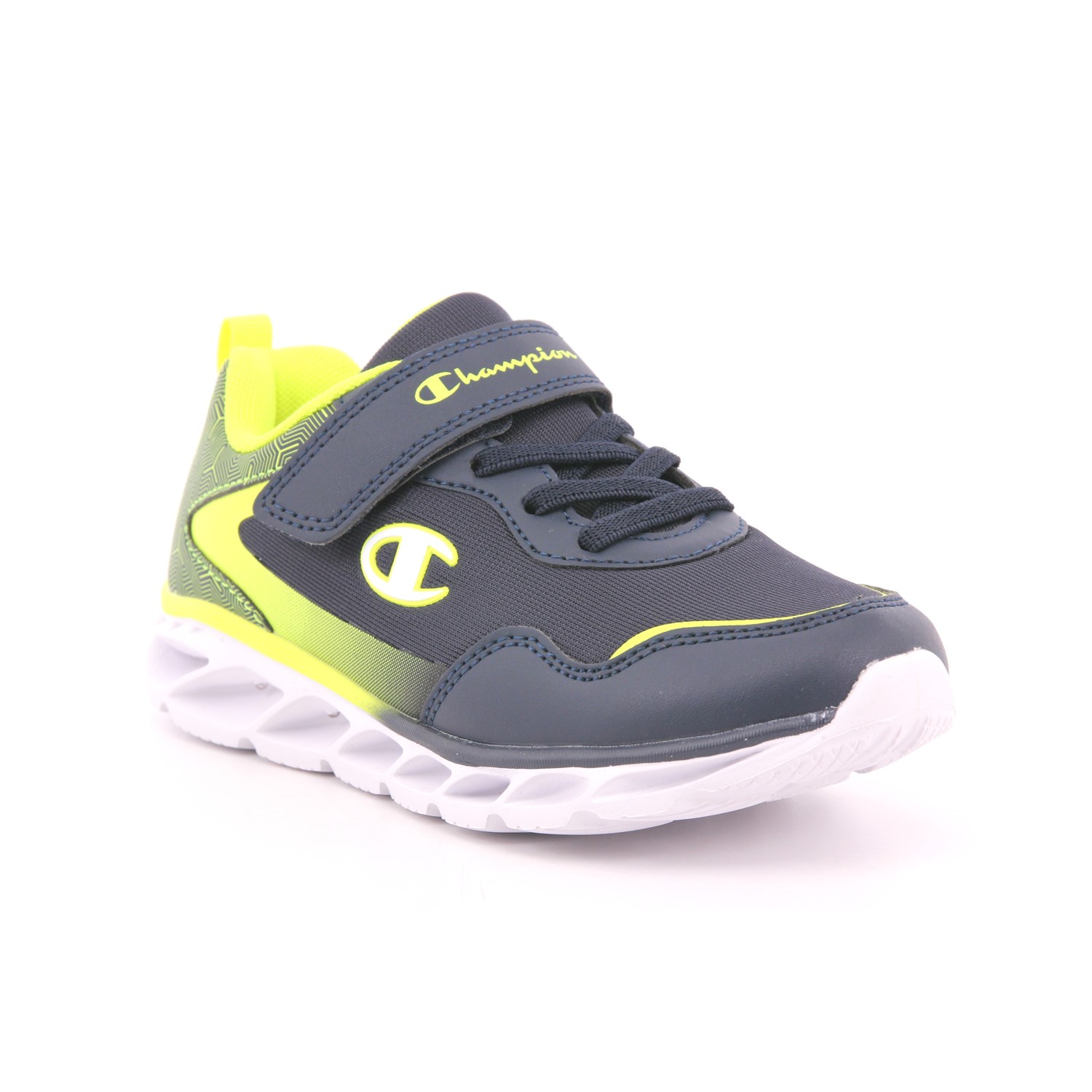 Scarpa Strappi + Elastico Champion Bambino Blu Scarpa Strappi + Elastico Champion Bambino Blu Scarpe 1092 - S32847