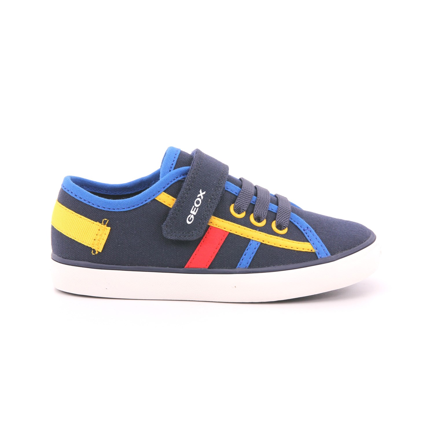 Scarpa Strappi + Elastico Geox Bambino Blu Scarpa Strappi + Elastico Geox Bambino Blu Scarpe 528 - B451NA