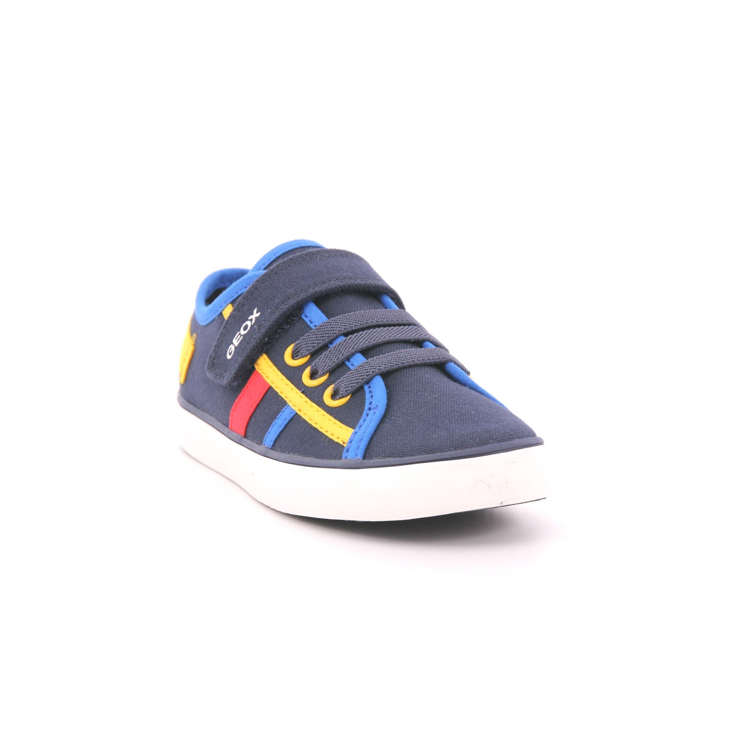 Scarpa Strappi + Elastico Geox Bambino Blu Scarpa Strappi + Elastico Geox Bambino Blu Scarpe 528 - B451NA
