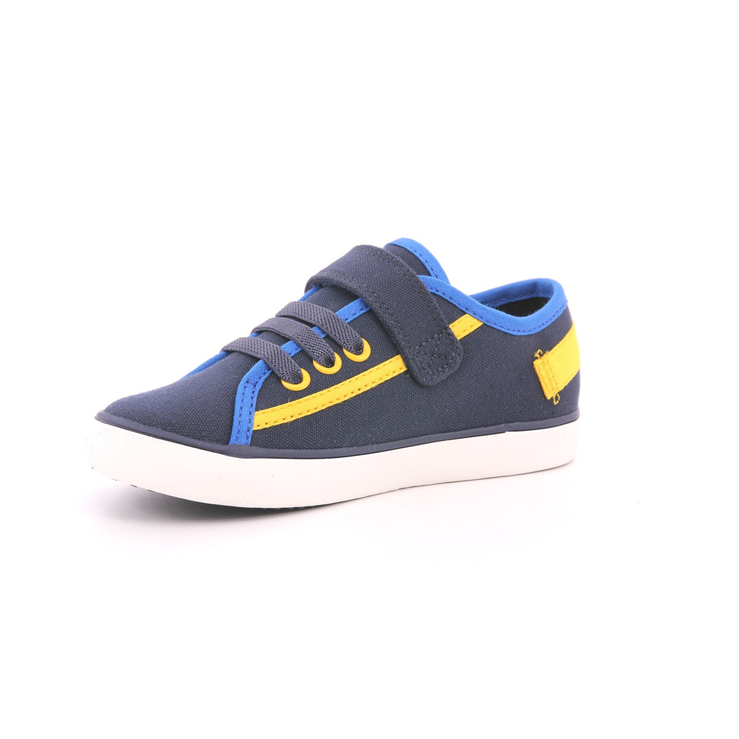 Scarpa Strappi + Elastico Geox Bambino Blu Scarpa Strappi + Elastico Geox Bambino Blu Scarpe 528 - B451NA