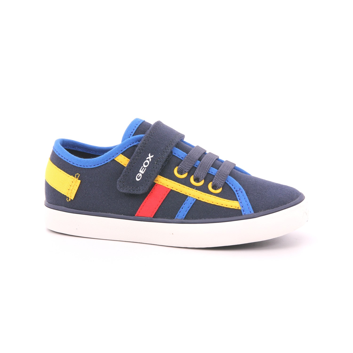 Scarpa Strappi + Elastico Geox Bambino Blu Scarpa Strappi + Elastico Geox Bambino Blu Scarpe 528 - B451NA