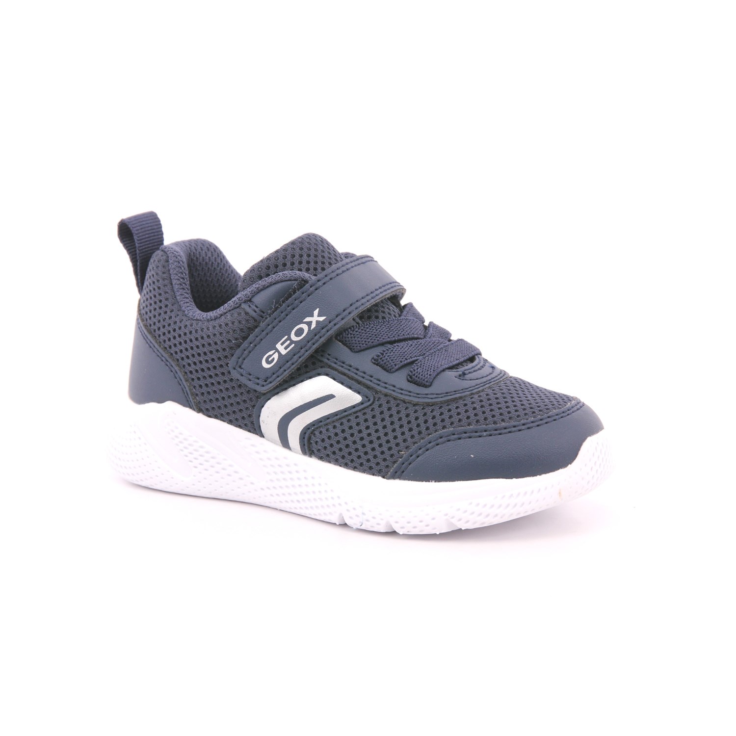 Scarpa Strappi + Elastico Geox Bambino Blu Scarpa Strappi + Elastico Geox Bambino Blu Scarpe 532 - B454UC