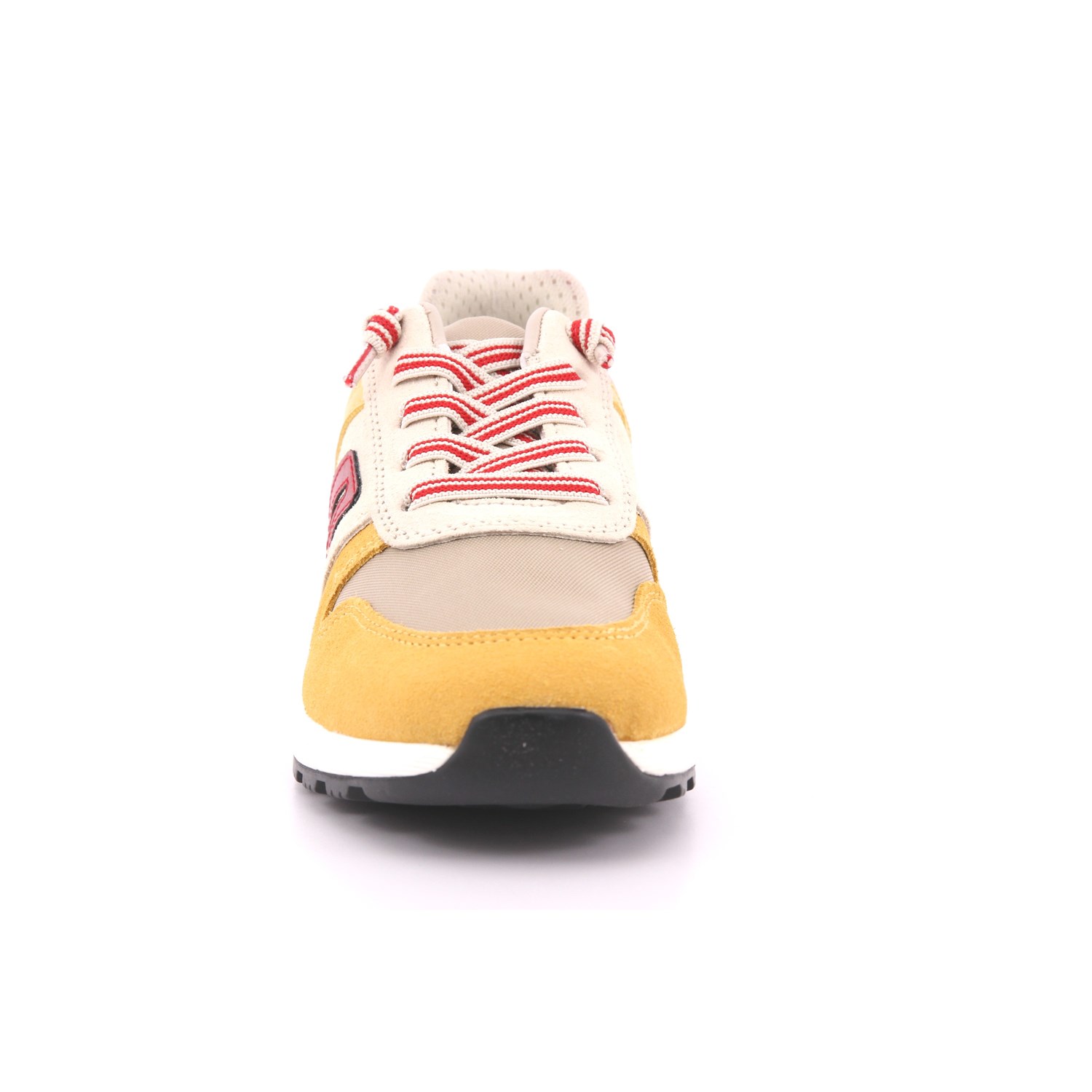Scarpa Allacciata Geox Bambino Giallo Ocra Scarpa Allacciata Geox Bambino Giallo Ocra Scarpe 538 - J459EB