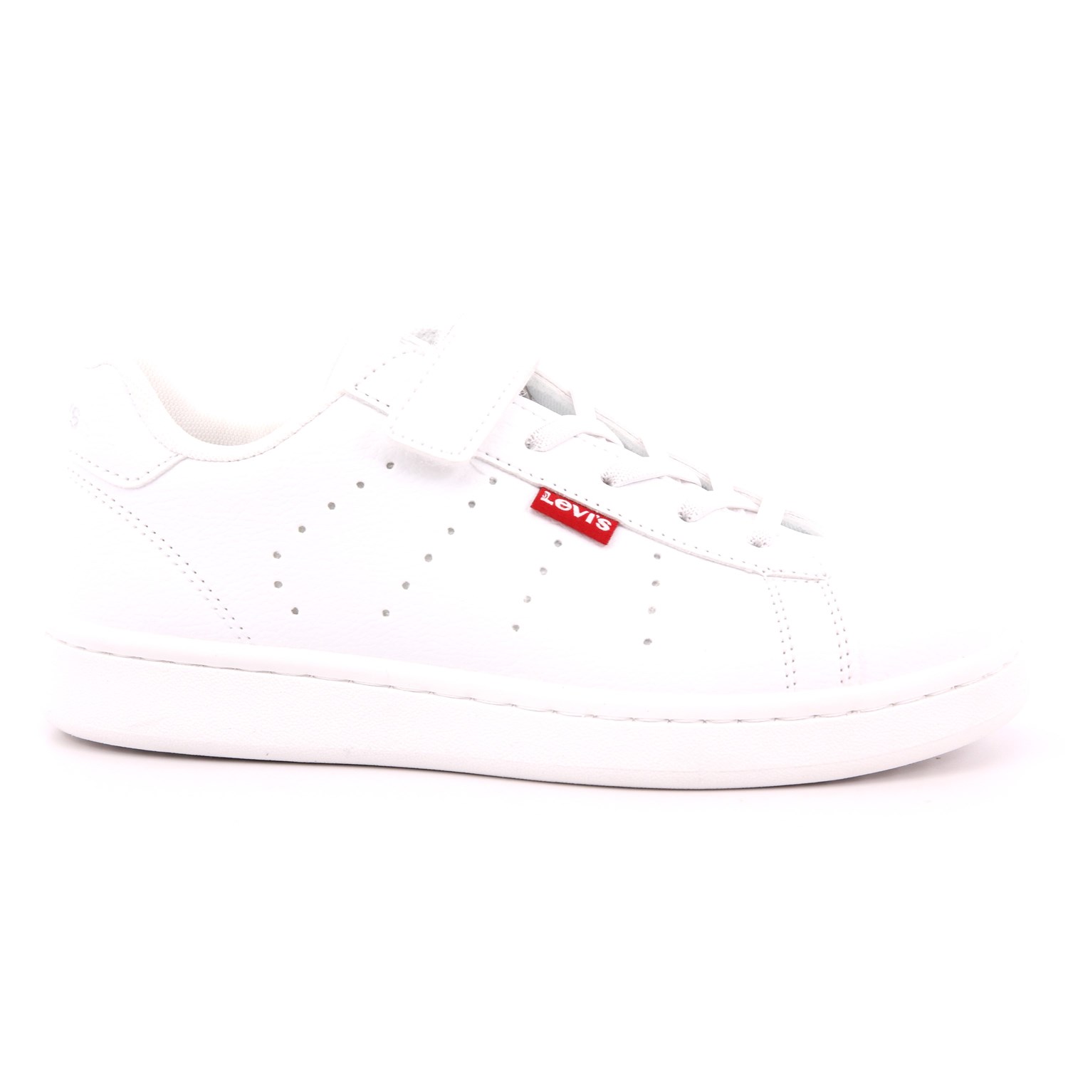 Scarpa Strappi + Elastico Levi's Bambino Bianco Scarpa Strappi + Elastico Levi's Bambino Bianco Scarpe 264 - VAVE