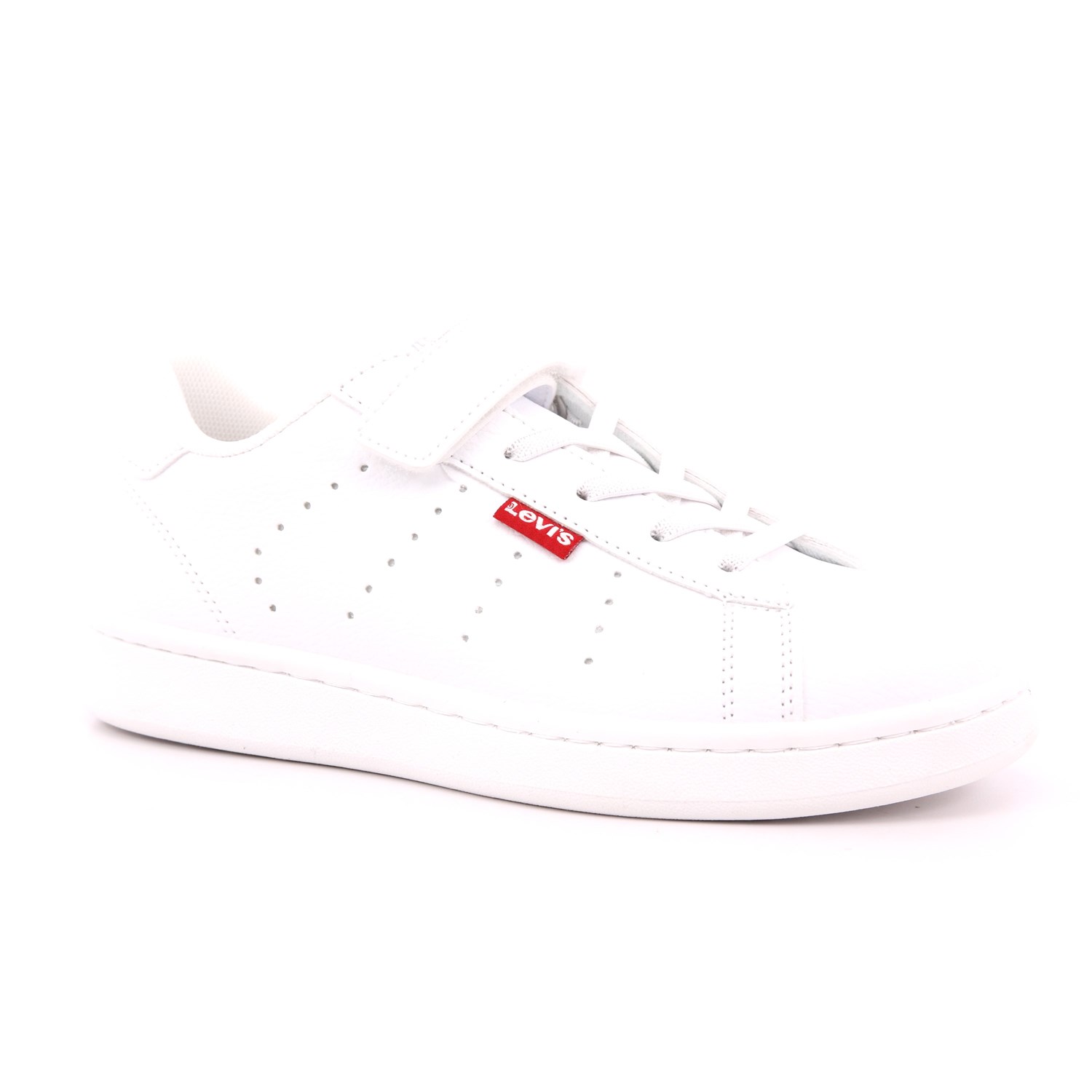 Scarpa Strappi + Elastico Levi's Bambino Bianco Scarpa Strappi + Elastico Levi's Bambino Bianco Scarpe 264 - VAVE
