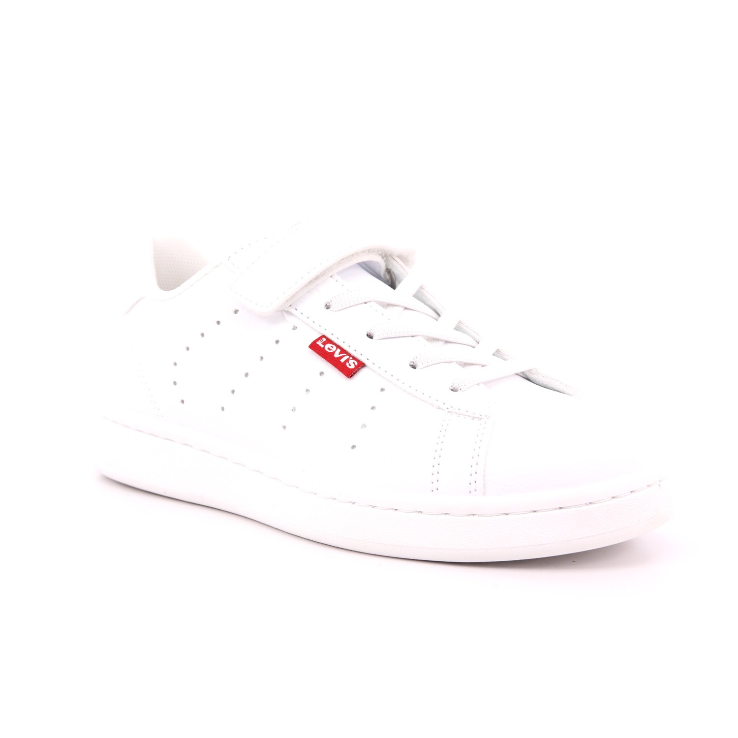 Scarpa Strappi + Elastico Levi's Bambino Bianco Scarpa Strappi + Elastico Levi's Bambino Bianco Scarpe 264 - VAVE