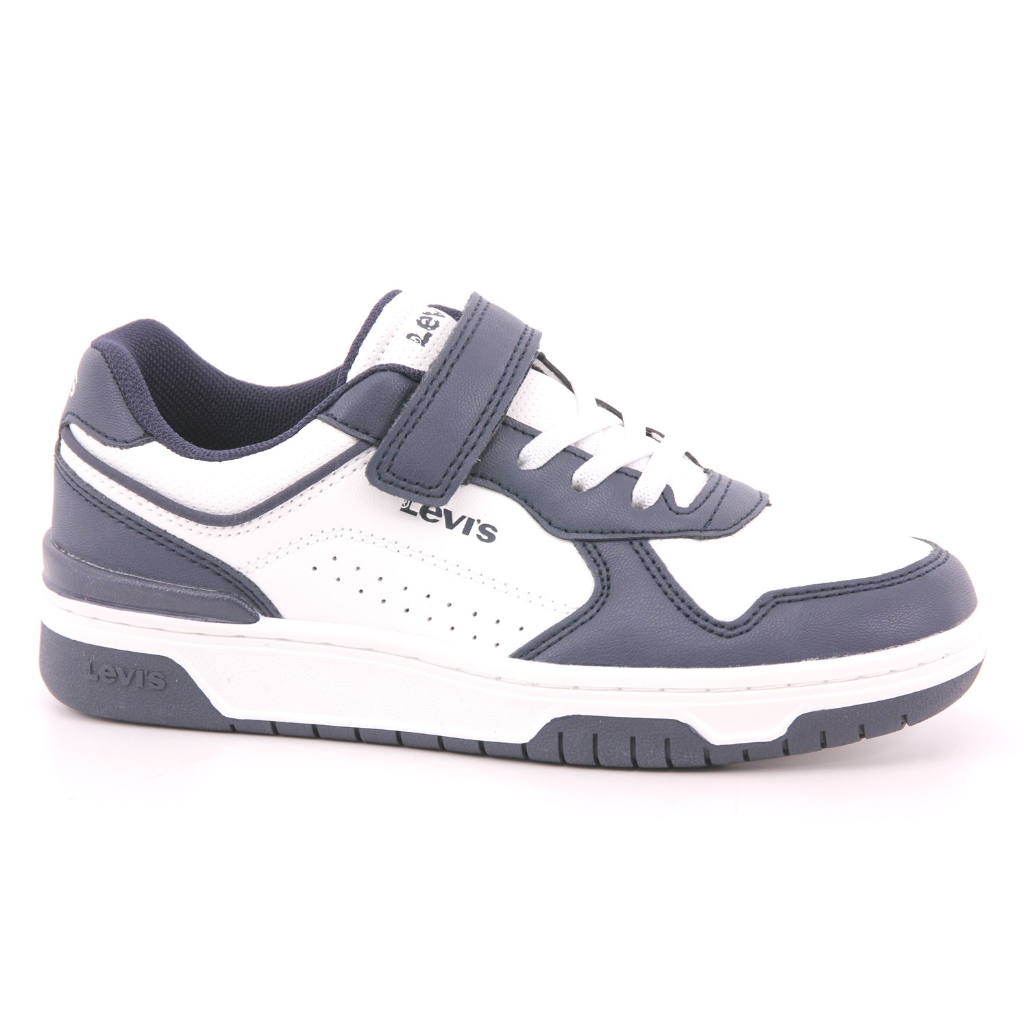Scarpa Strappi + Elastico Levi's Bambino Bianco / Blu Scarpa Strappi + Elastico Levi's Bambino Bianco / Blu Scarpe 267 - VDER