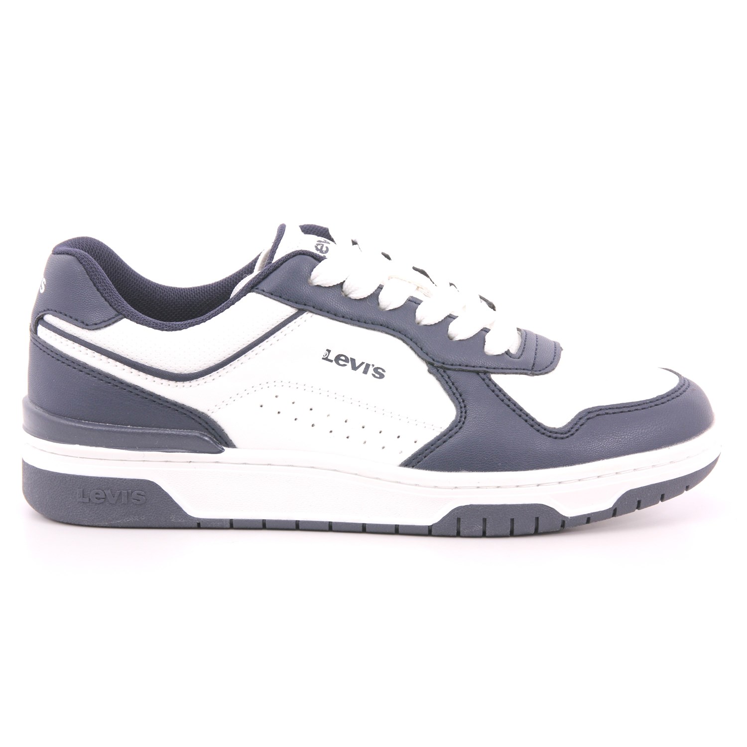 Scarpa Allacciata Levi's Bambino Bianco / Blu Scarpa Allacciata Levi's Bambino Bianco / Blu Scarpe 268 - VDER