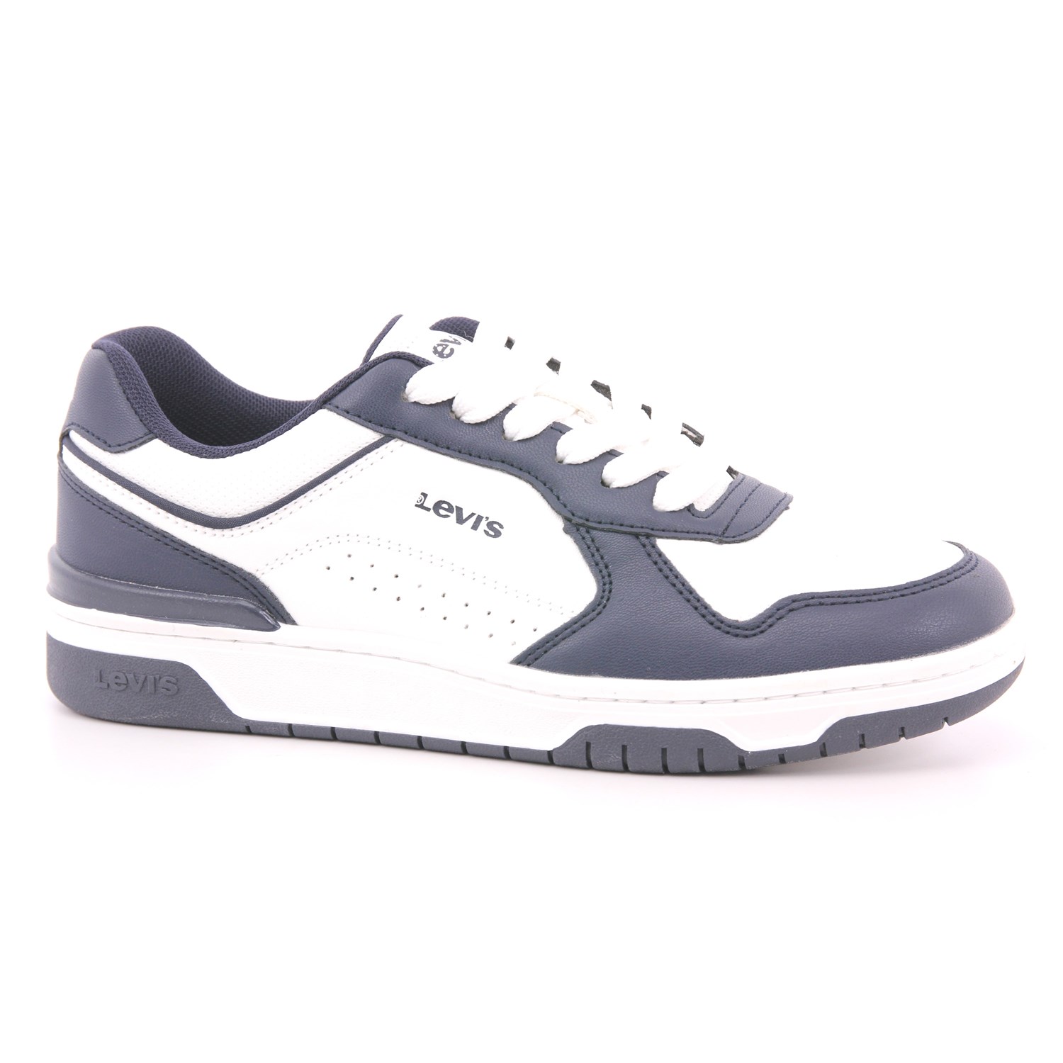 Scarpa Allacciata Levi's Bambino Bianco / Blu Scarpa Allacciata Levi's Bambino Bianco / Blu Scarpe 268 - VDER