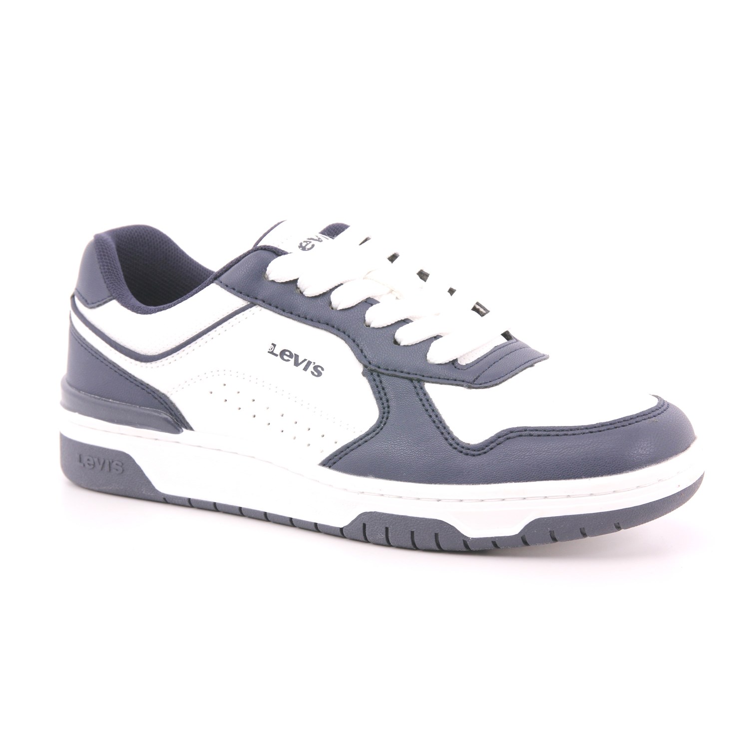 Scarpa Allacciata Levi's Bambino Bianco / Blu Scarpa Allacciata Levi's Bambino Bianco / Blu Scarpe 268 - VDER