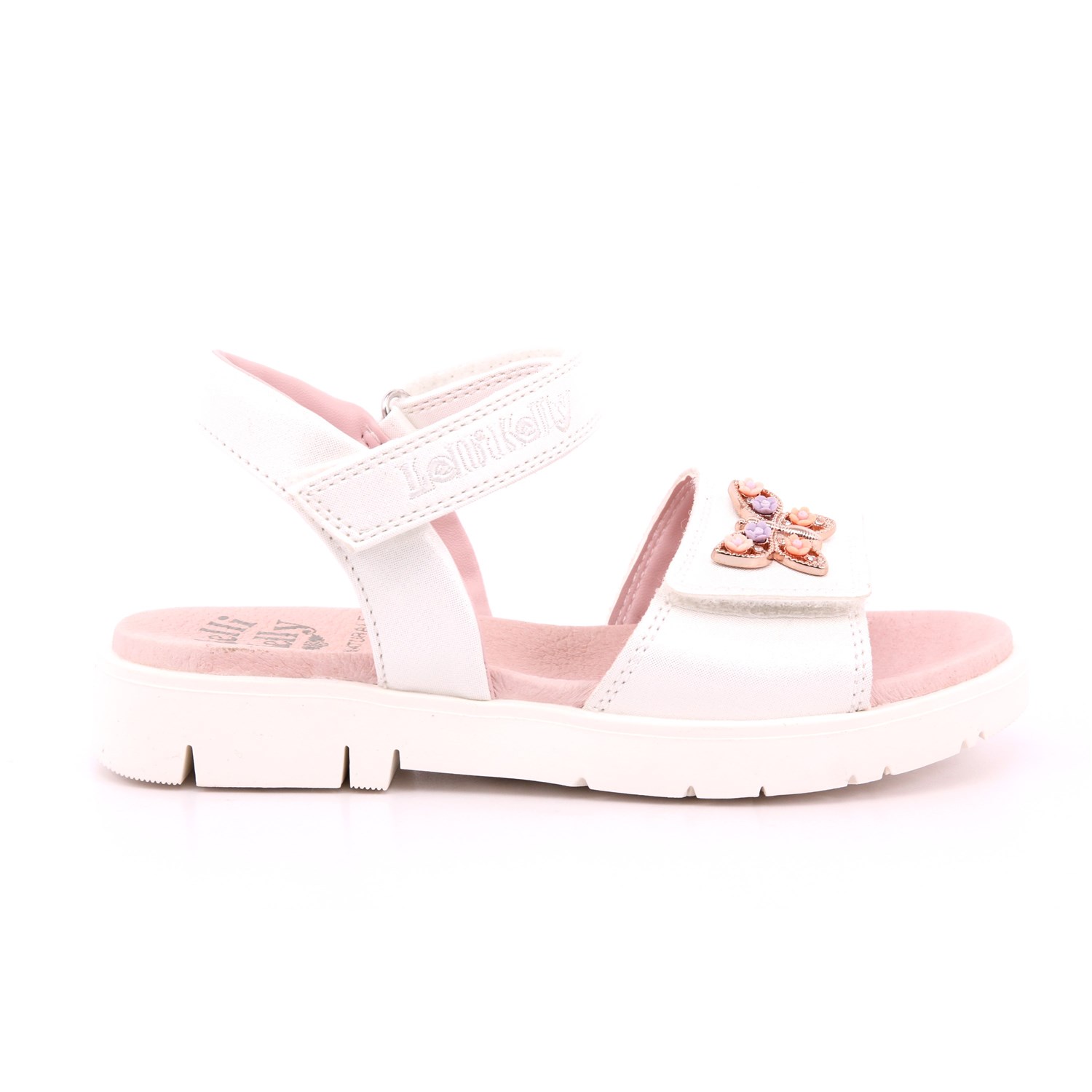 Sandalo Lelli Kelly Bambina Bianco Sandalo Lelli Kelly Bambina Bianco Scarpe 470 - LKCV4219
