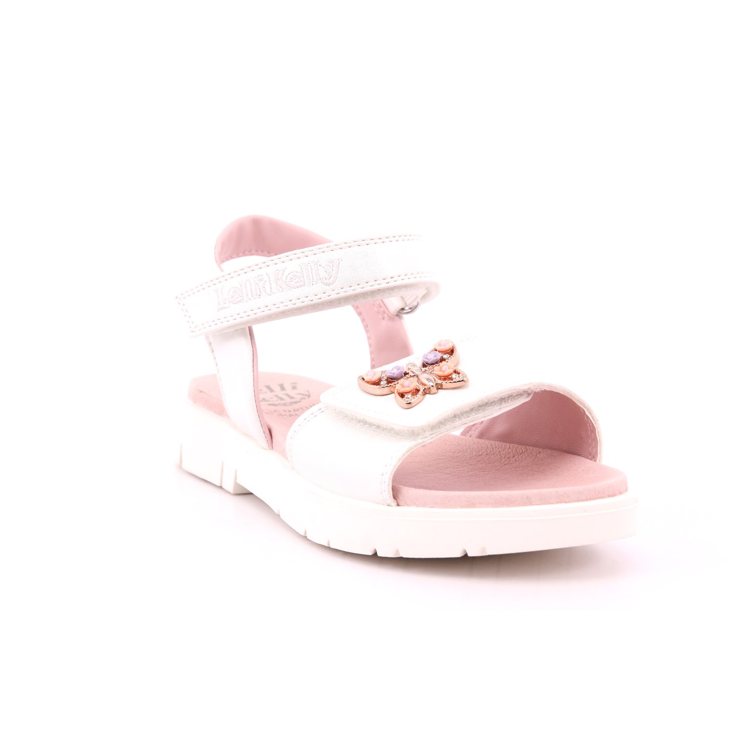 Sandalo Lelli Kelly Bambina Bianco Sandalo Lelli Kelly Bambina Bianco Scarpe 470 - LKCV4219