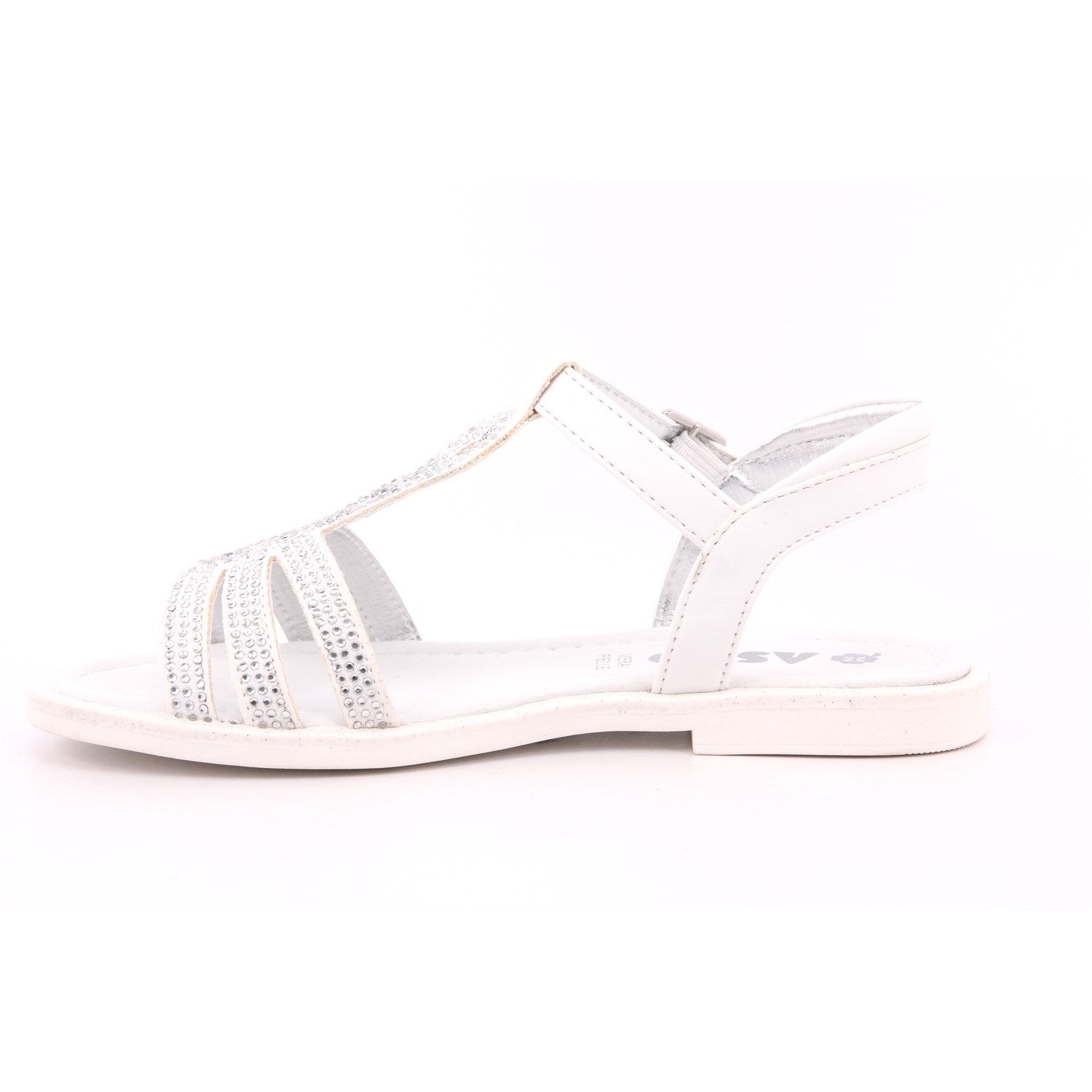 Sandalo Asso Bambina Bianco Sandalo Asso Bambina Bianco Scarpe 597 - AG16274B