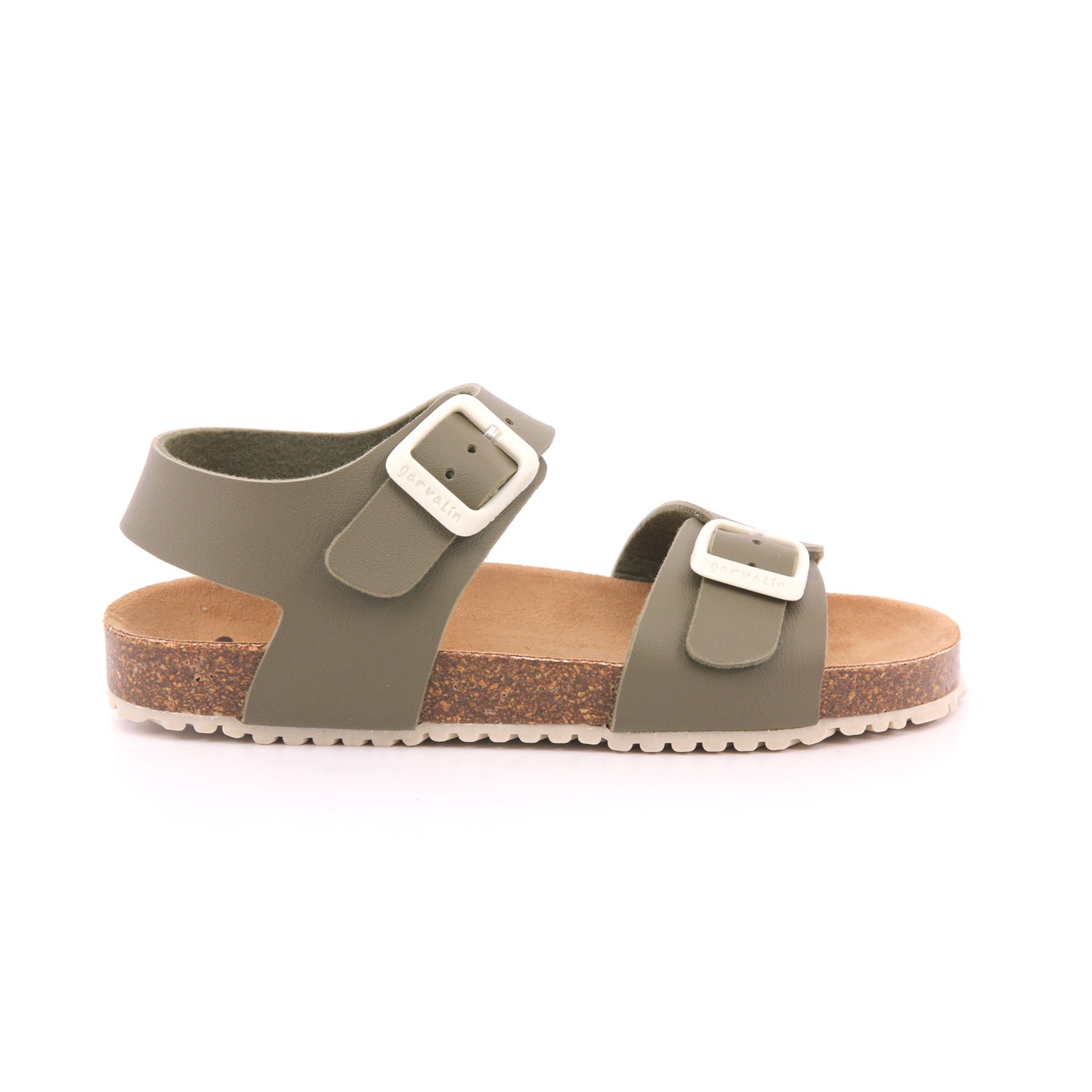 Sandalo Garvalin Bambino Verde Militare Sandalo Garvalin Bambino Verde Militare Scarpe 124 - 242469-A