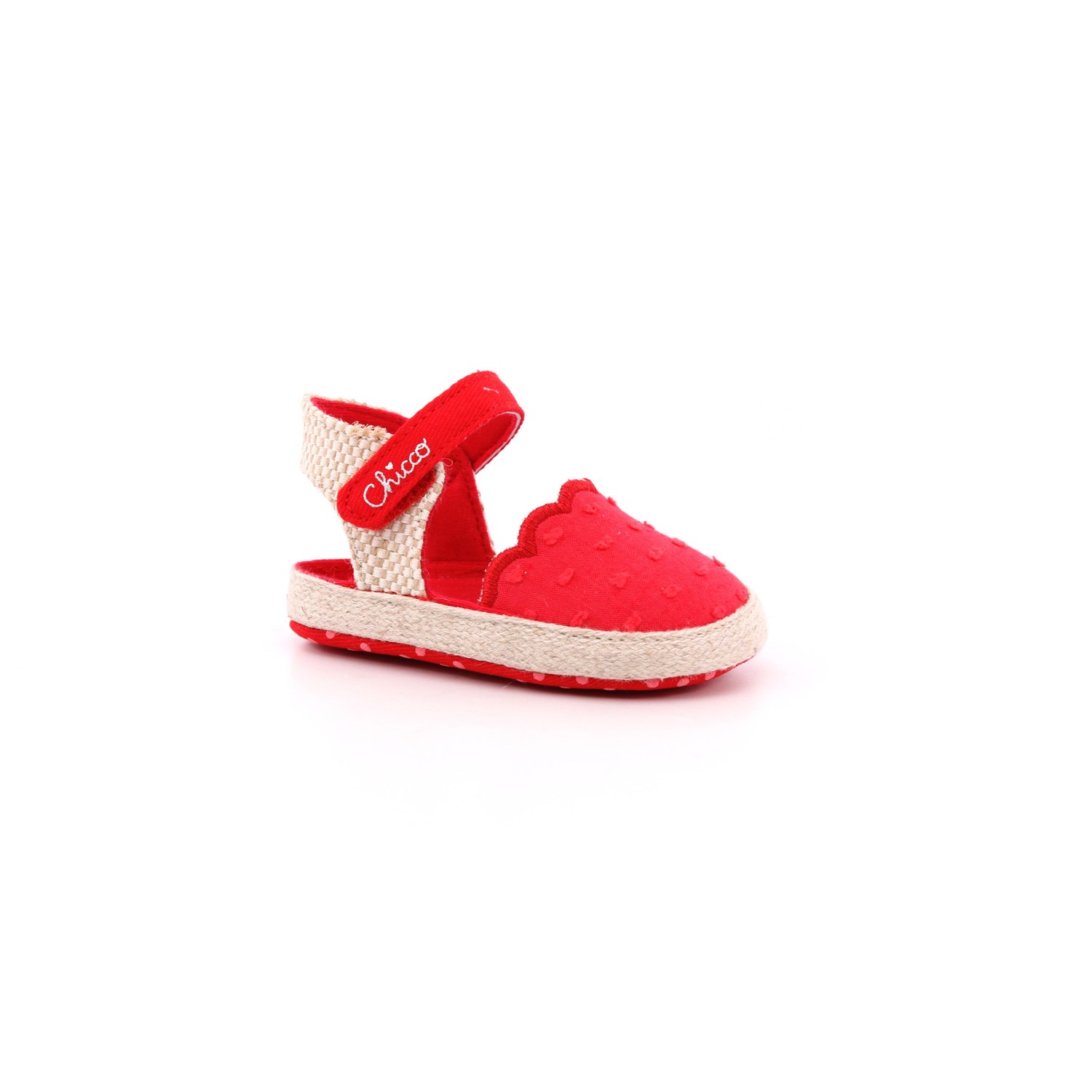 Scarpina Culla Chicco Bambino Rosso Scarpina Culla Chicco Bambino Rosso Scarpe 743 - 071042