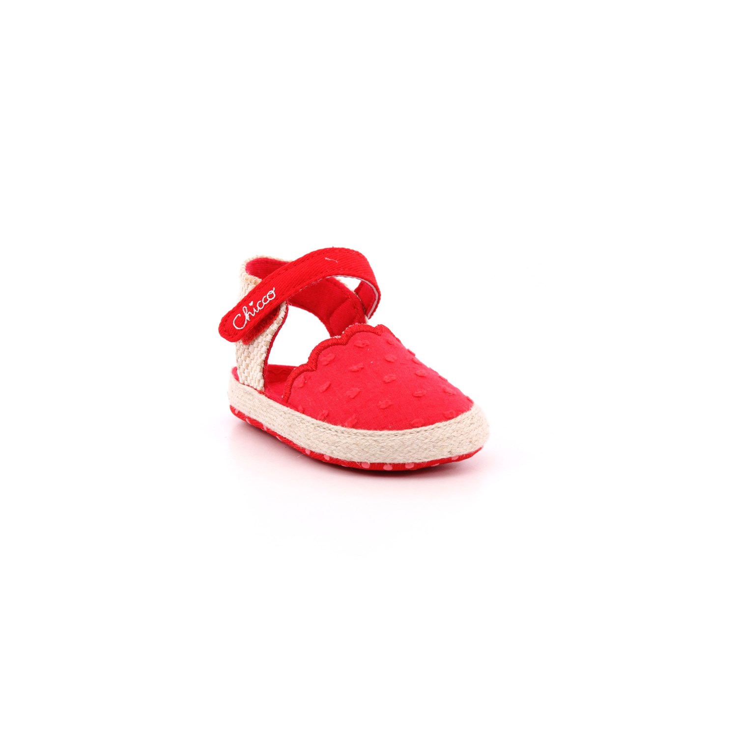 Scarpina Culla Chicco Bambino Rosso Scarpina Culla Chicco Bambino Rosso Scarpe 743 - 071042