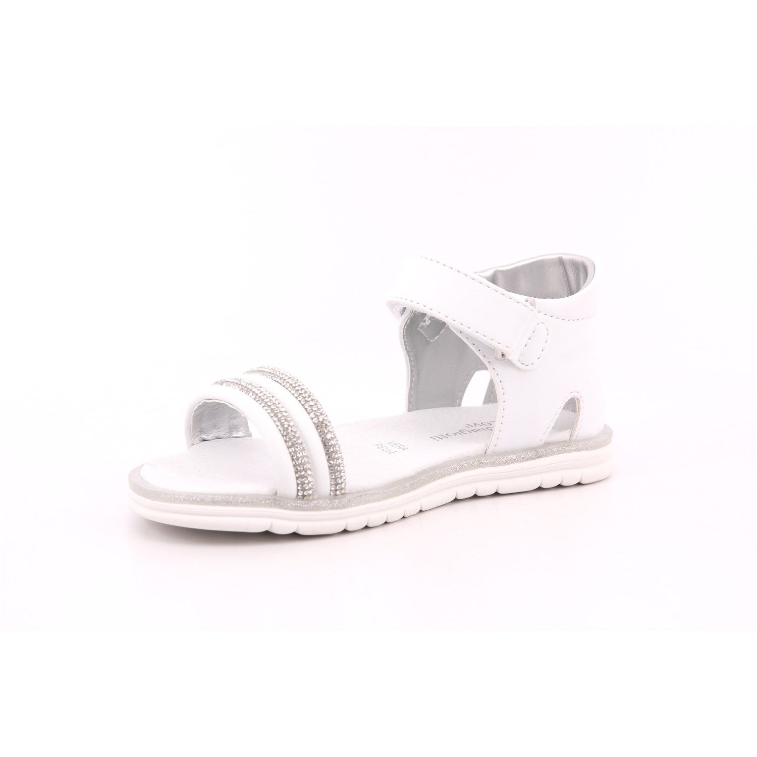 Sandalo Laura Biagiotti Bambina Bianco Sandalo Laura Biagiotti Bambina Bianco Scarpe 140 - 9101A